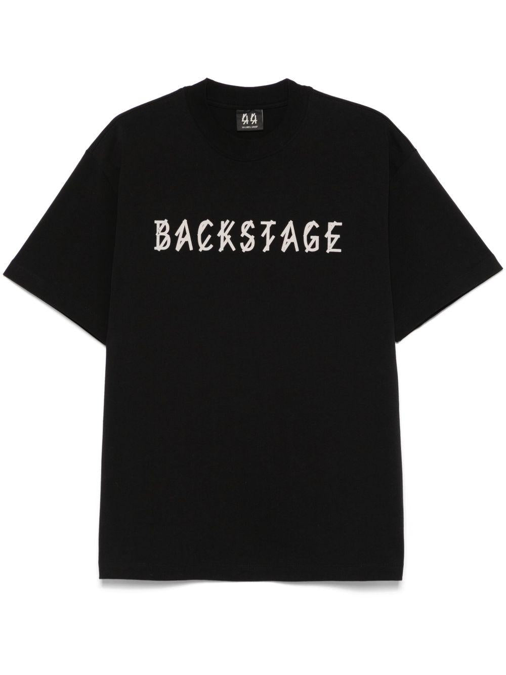 BACKSTAGE TEE B0030556FA528 P574 BLACK BACKSTAGE 44 LABEL GROUP