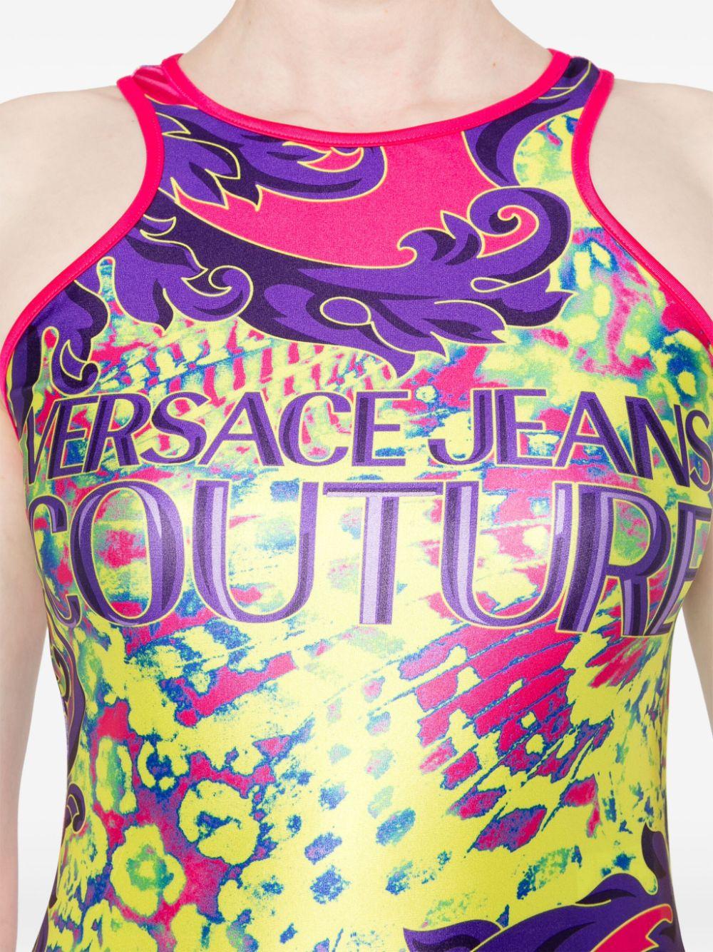 76HAM2P3JS345 609 ANIMALIER VERSACE JEANS COUTURE