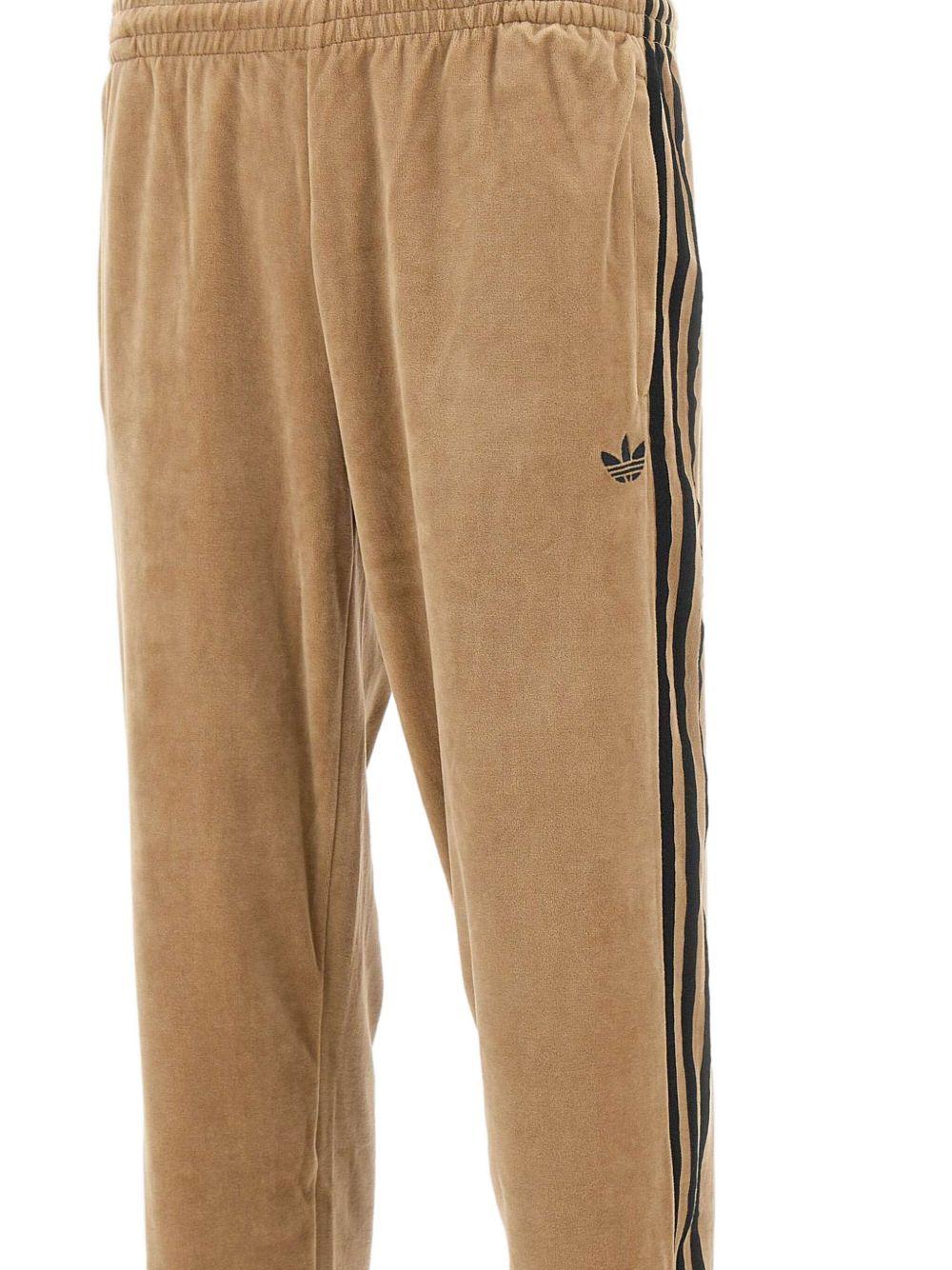 Pantaloni Adicolor Velour JX1556 BROWN ADIDAS ORIGINALS
