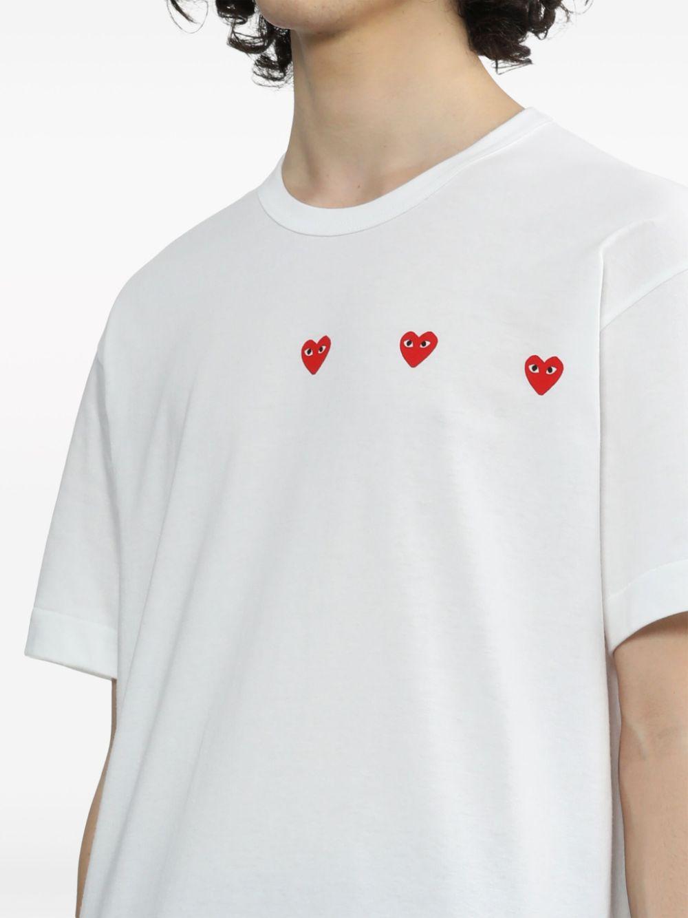 P1T337 3 WHITE COMME DES GARCONS PLAY