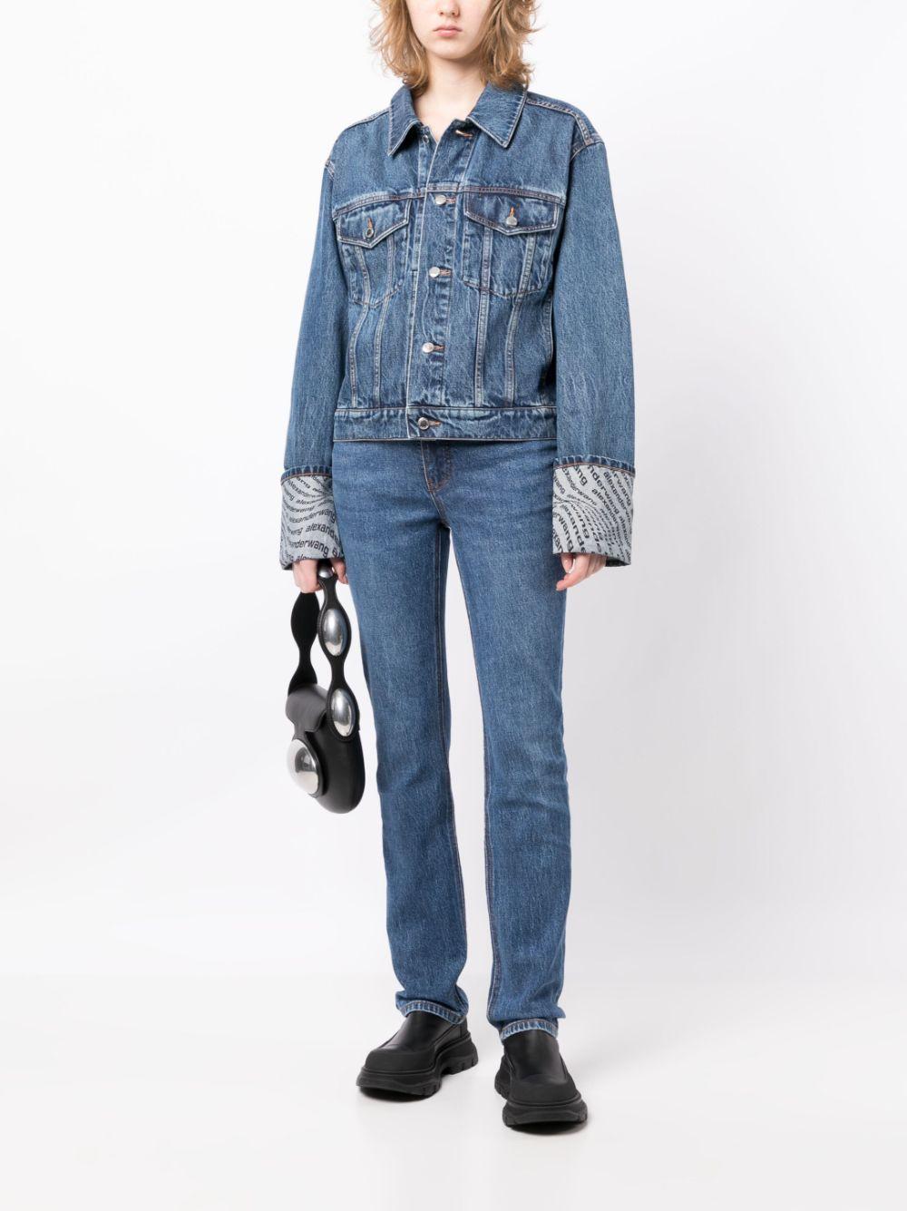 4DC3232136 473 VINTAGE MEDIUM INDIGO ALEXANDER WANG