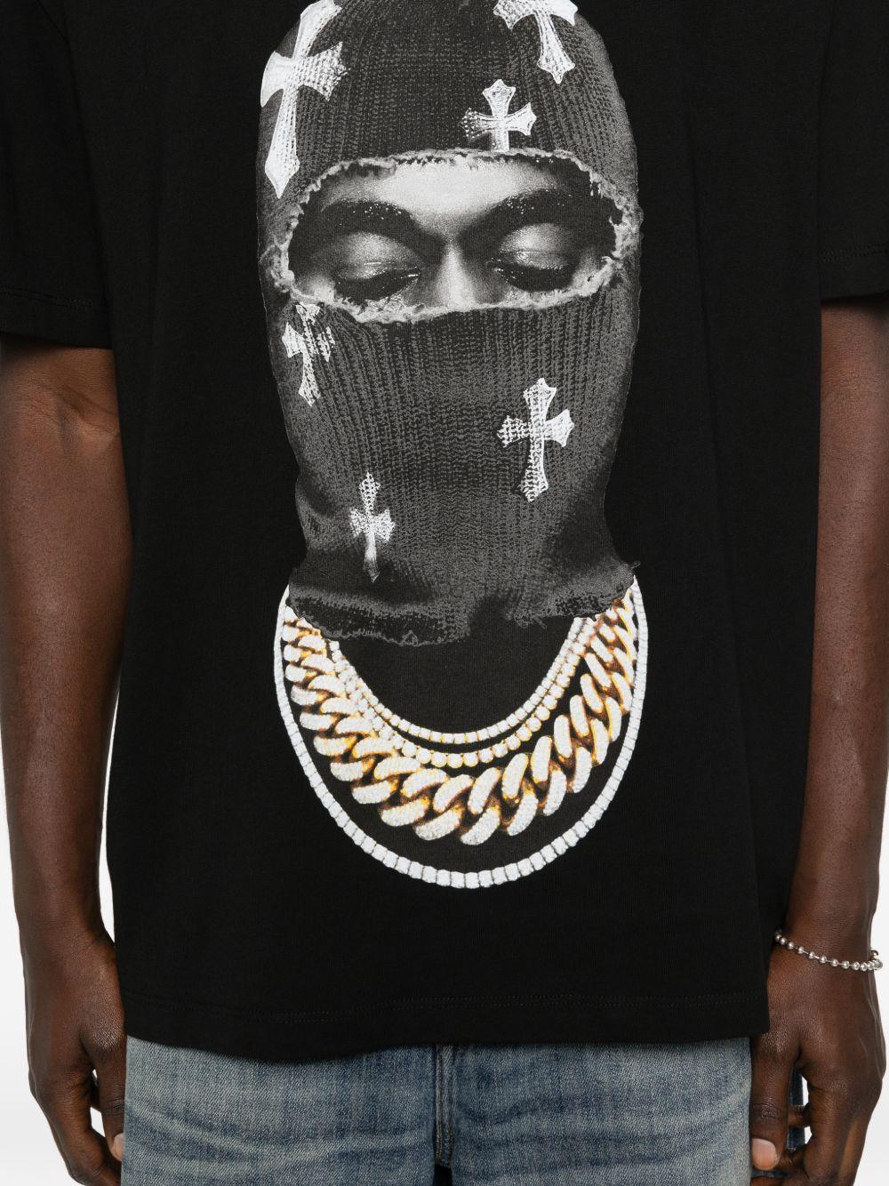 IH NOM UH NIT - T-shirt Mask Future NUS26217 009 BLACK IH NOM UH NIT