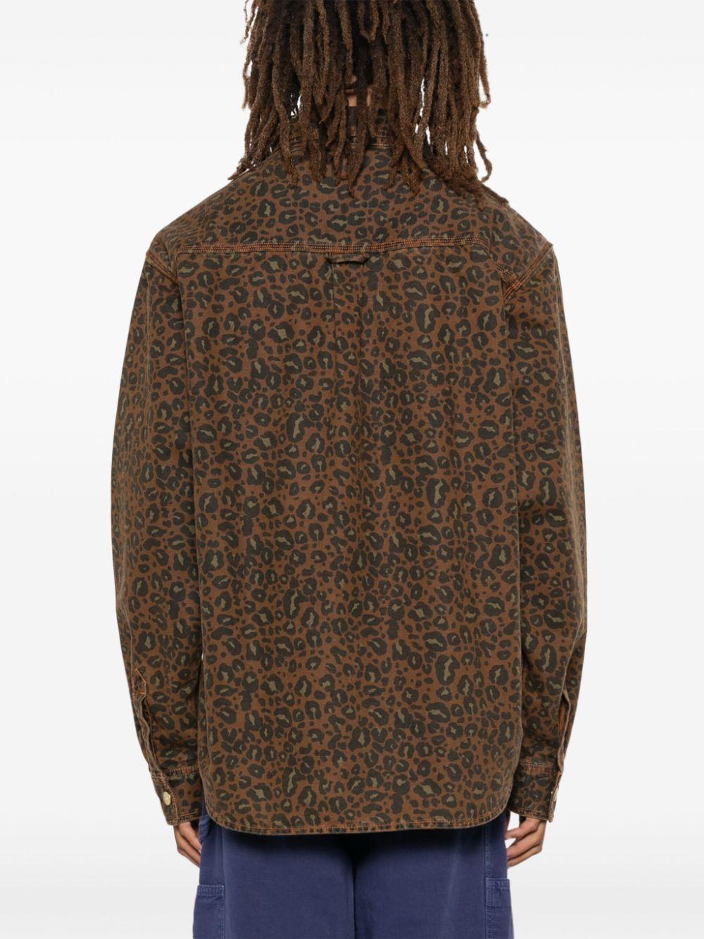 I033767 2MTGD CAMO LEO CARHARTT WIP