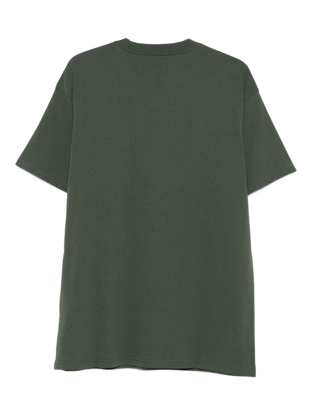 T-Shirt Con Logo Ricamato I030435 2QGXX LIBERICA AIR SKY CARHARTT WIP