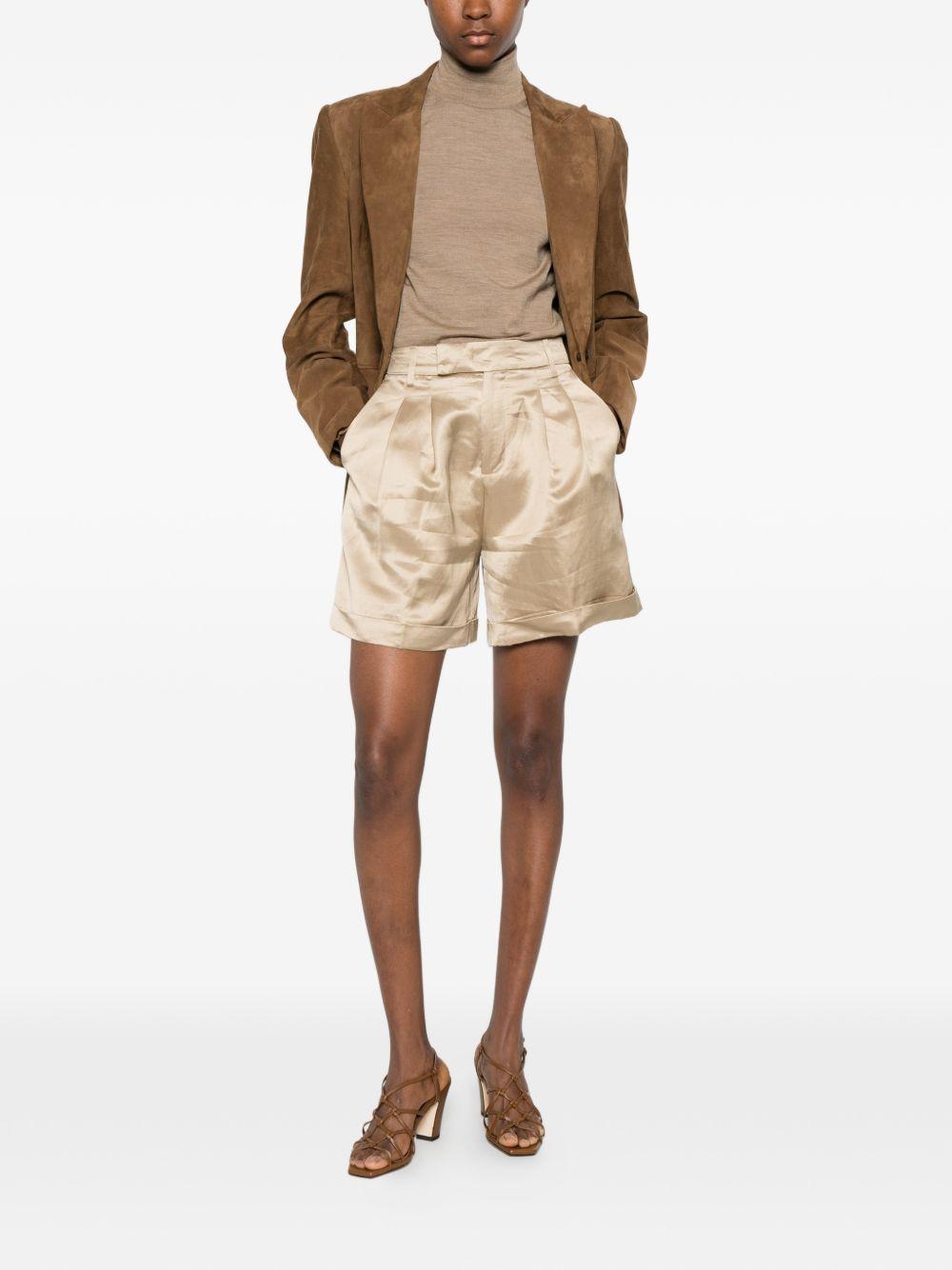 Shorts Isabelle con pieghe ISABELLEW300189 00043 BEIGE BRIGLIA 1949