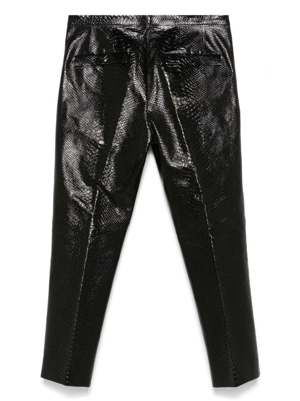 SS25N07 PITONE STAMPATO NERO SAPIO