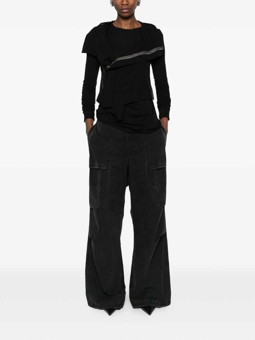 Classic Biker RP01F6708GTUS 09 BLACK RICK OWENS