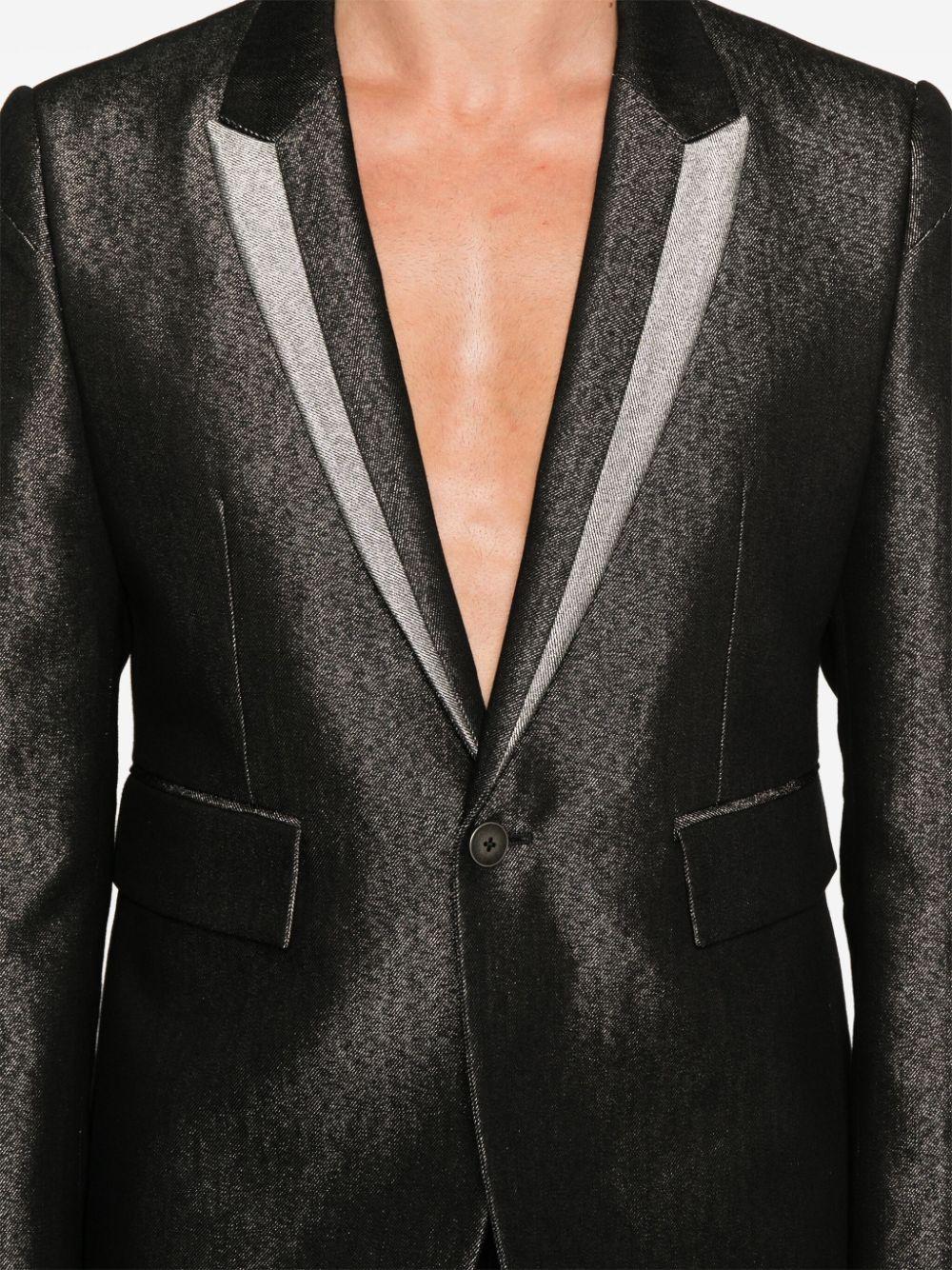 FW24N55 DENIM LAME SMOKING SAPIO