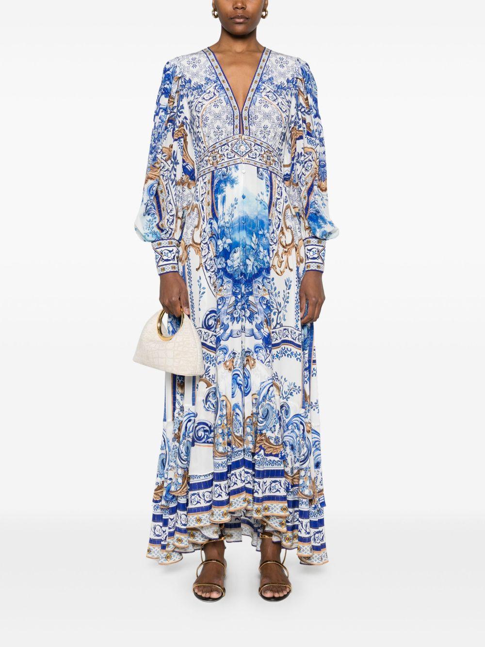 Azul Adventures maxi dress 00033258 AZUL ADVENTURES CAMILLA