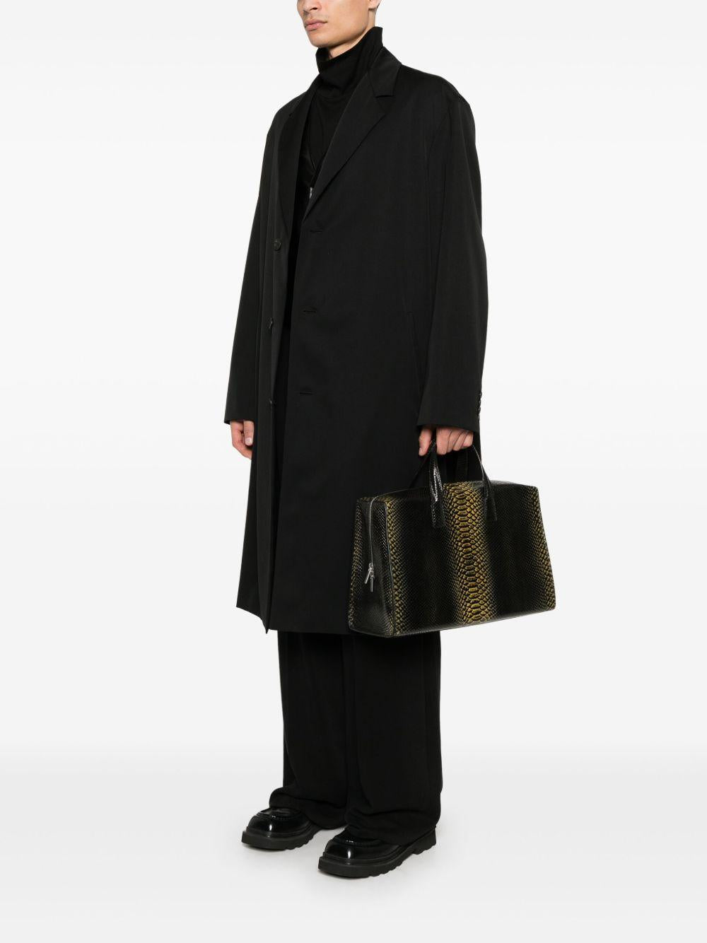 Borsa N°62 Pitone Stampato Giallo SS25N62 PITONE STAMPATO GIALLO SAPIO