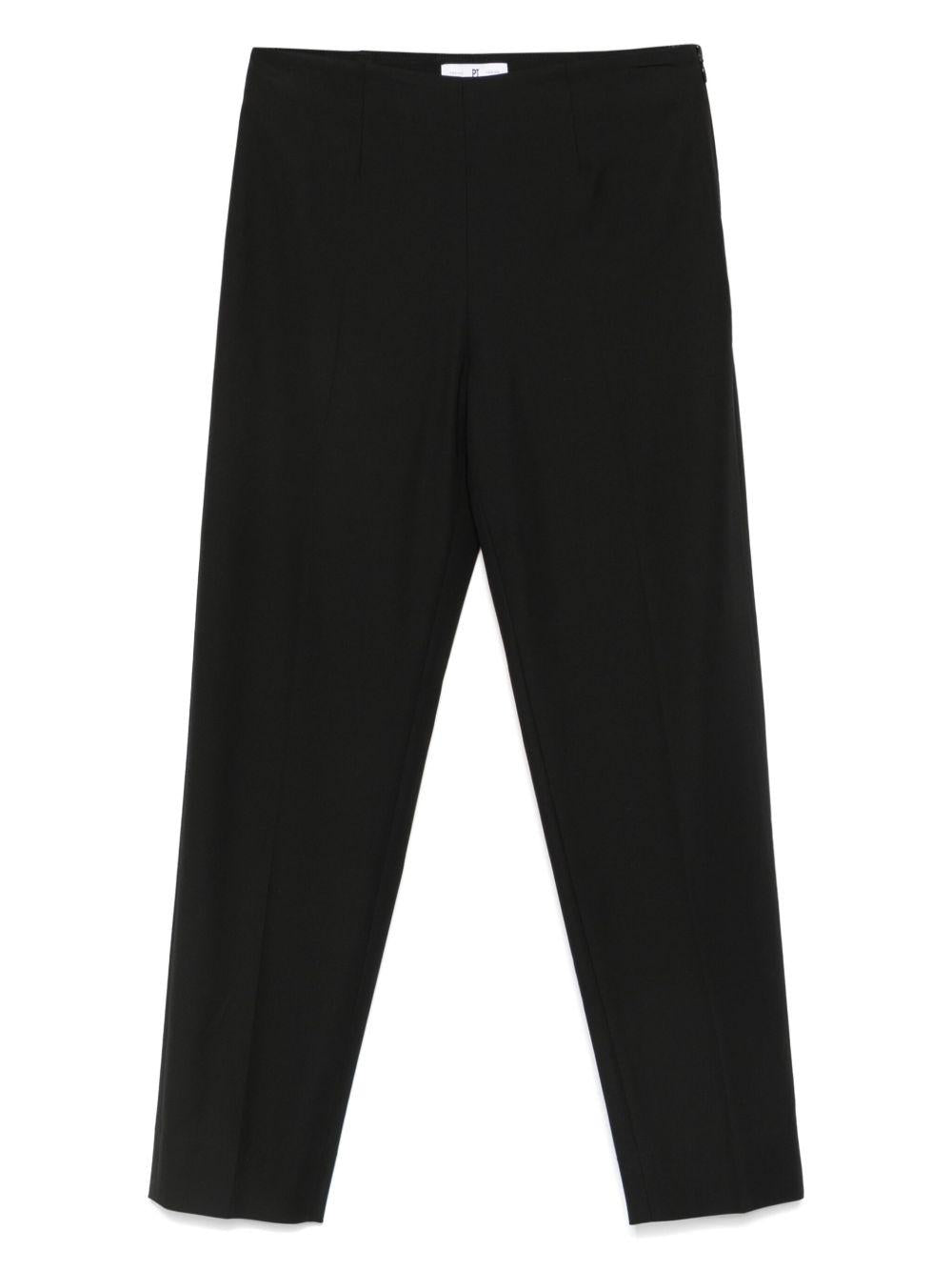 Pantaloni crop CDVSGIZ00STDFT34 0990 NERO PT TORINO