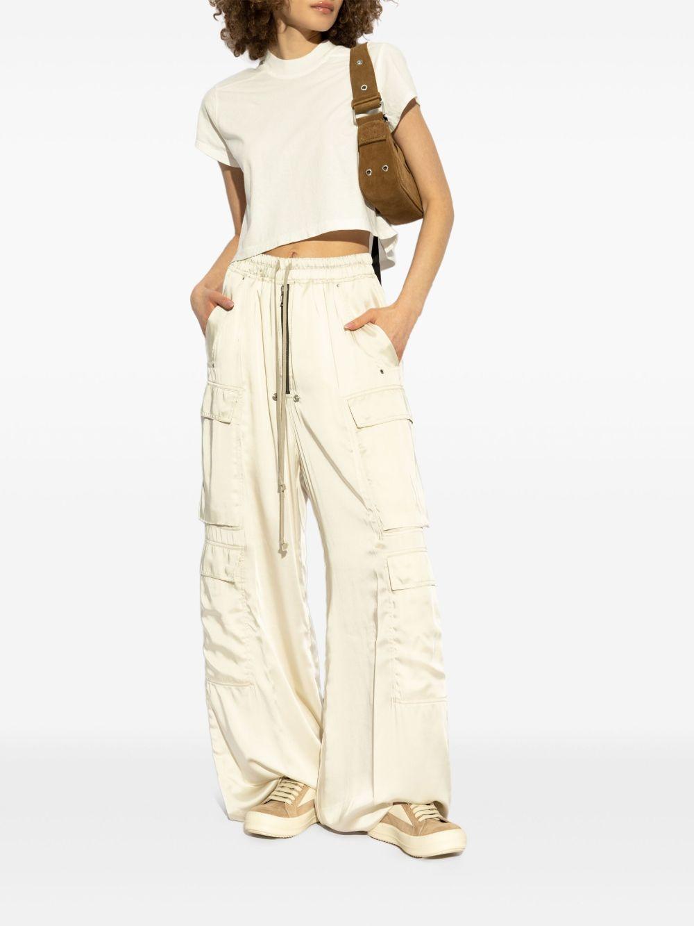 DRKSHDW SS25 Hollywood Cropped Small Level T DS01E3207RN 11 MILK RICK OWENS DRKSHDW