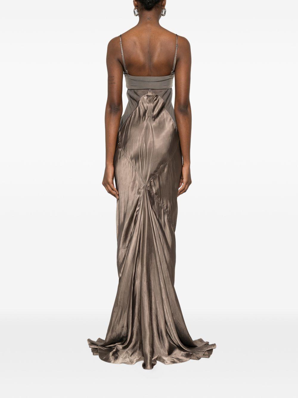 Combo Slip Gown RP01F6504JSVSN 34 DUST RICK OWENS