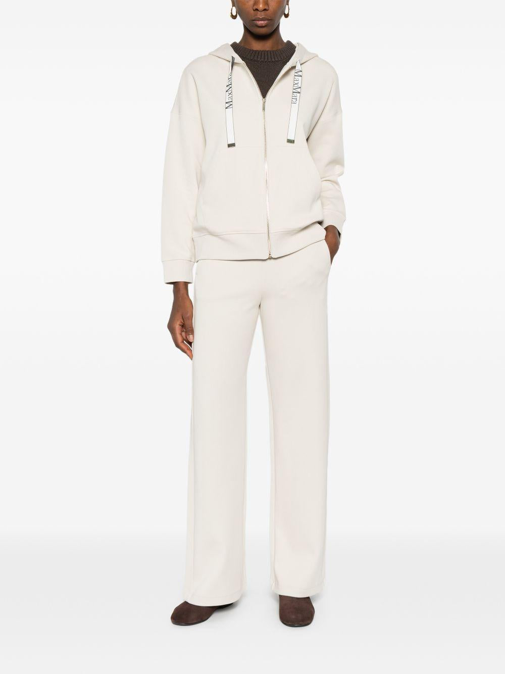 Felpa In Jersey Double SMMJOUR 001 ECRU S MAX MARA