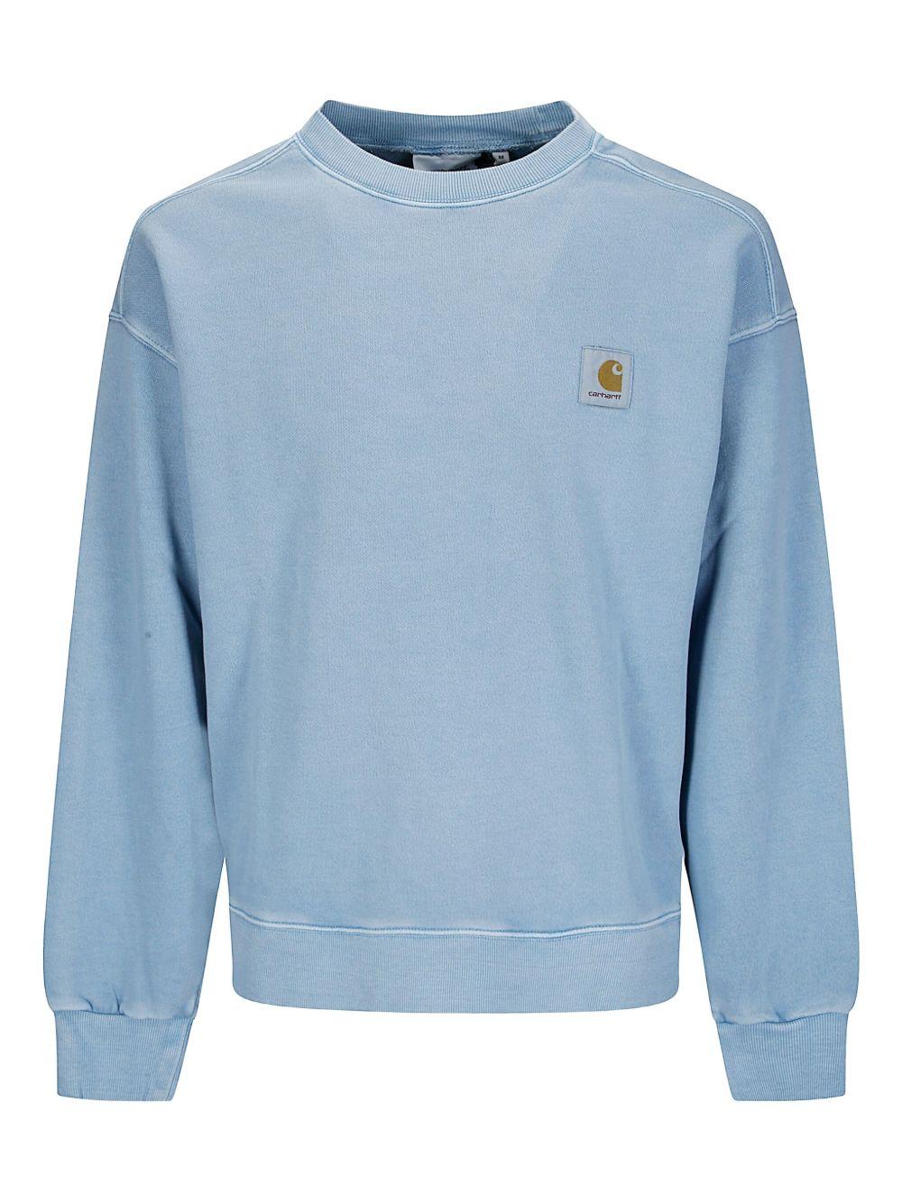 Nelson Sweatshirt Cotton I029957 3HXGD GENTLE BLUE CARHARTT WIP