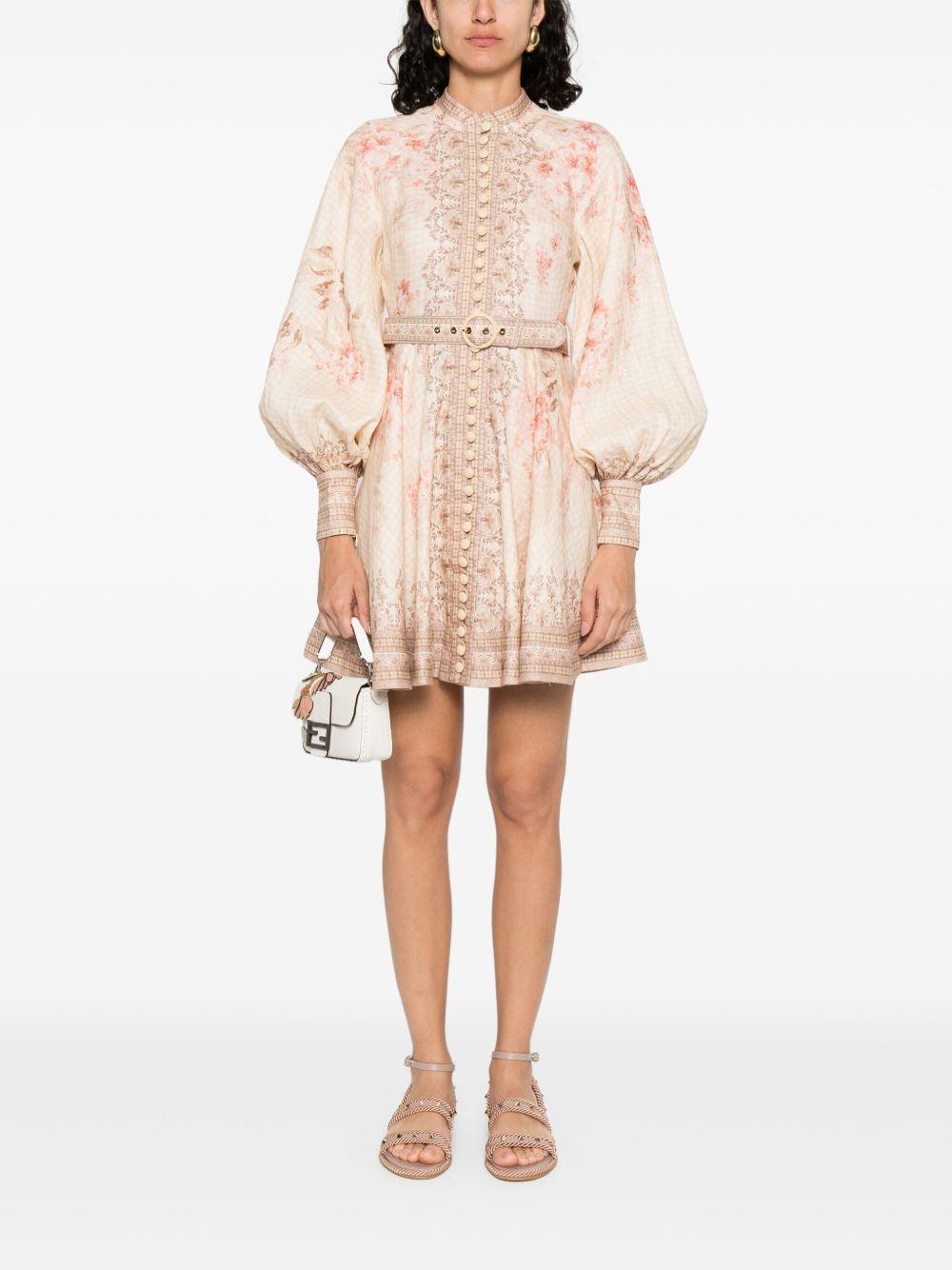 3970DS251 CORAL FLORAL ZIMMERMANN