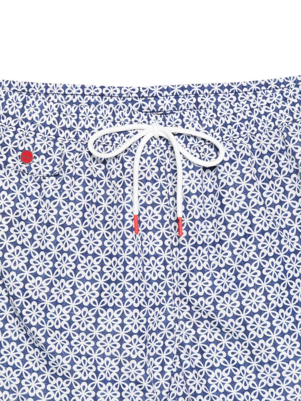 KITON - Boxer da mare corto UCOM010K0743H82002 MULTICOLOUR KITON