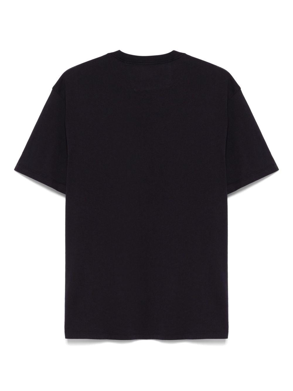 30/1 Jersey Vertical Logo T-Shirt 18CMTS138A005100W 888 TOTAL ECLIPSE CP COMPANY