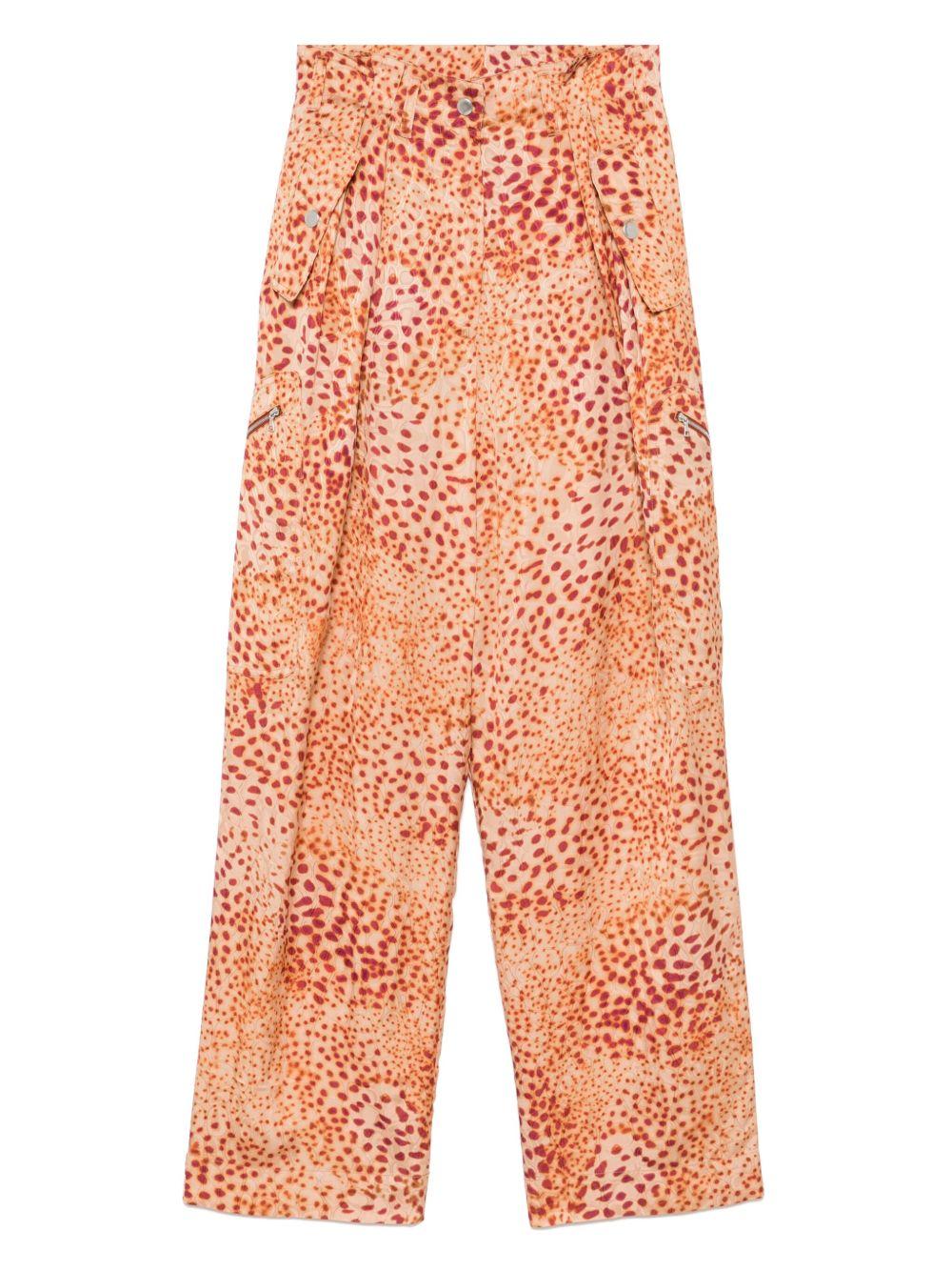 Viscose workwear pants 2510109271038 701 RUST DRIES VAN NOTEN