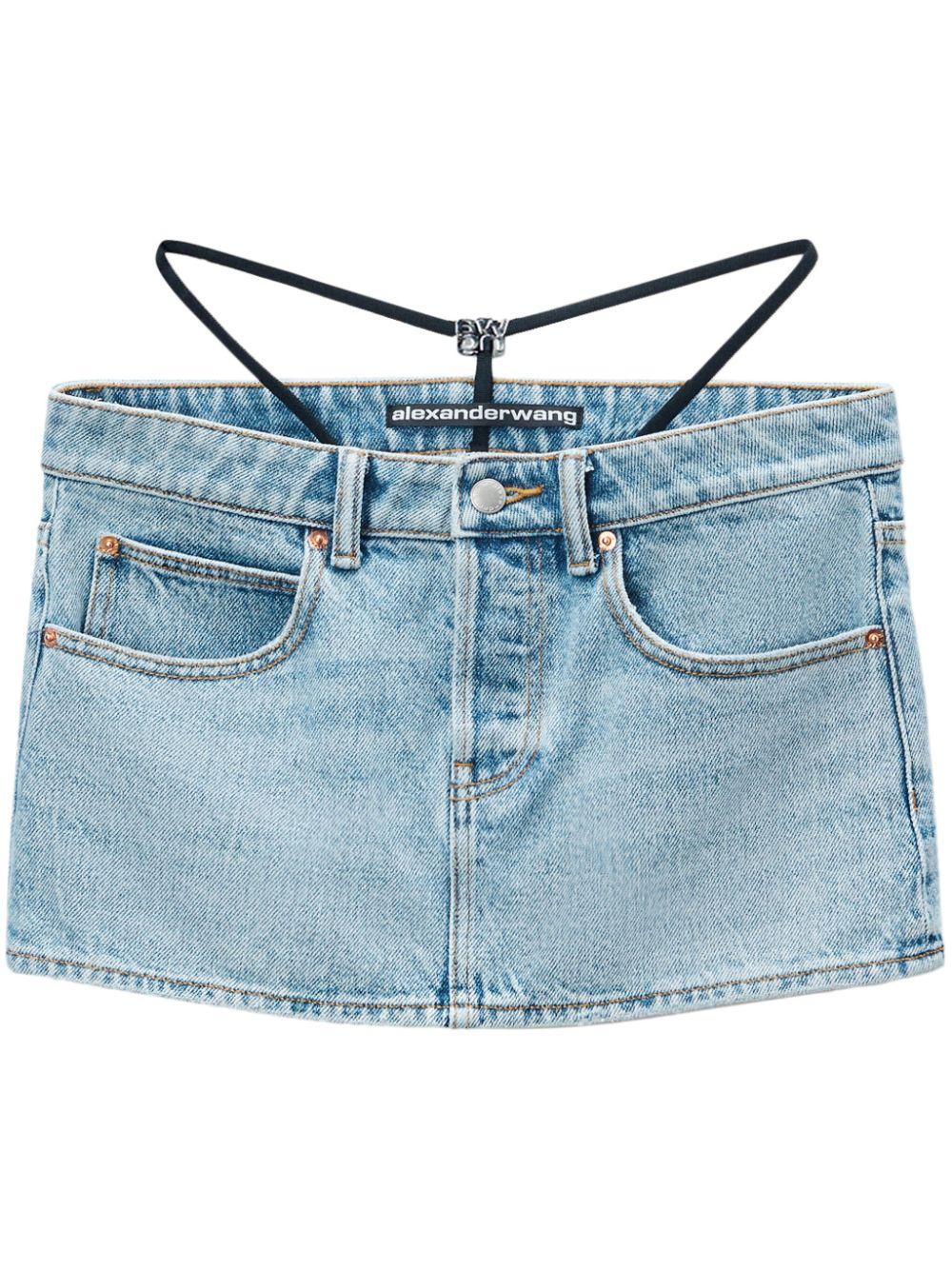 4DC3245409 471A VINTAGE FADED INDIGO ALEXANDER WANG