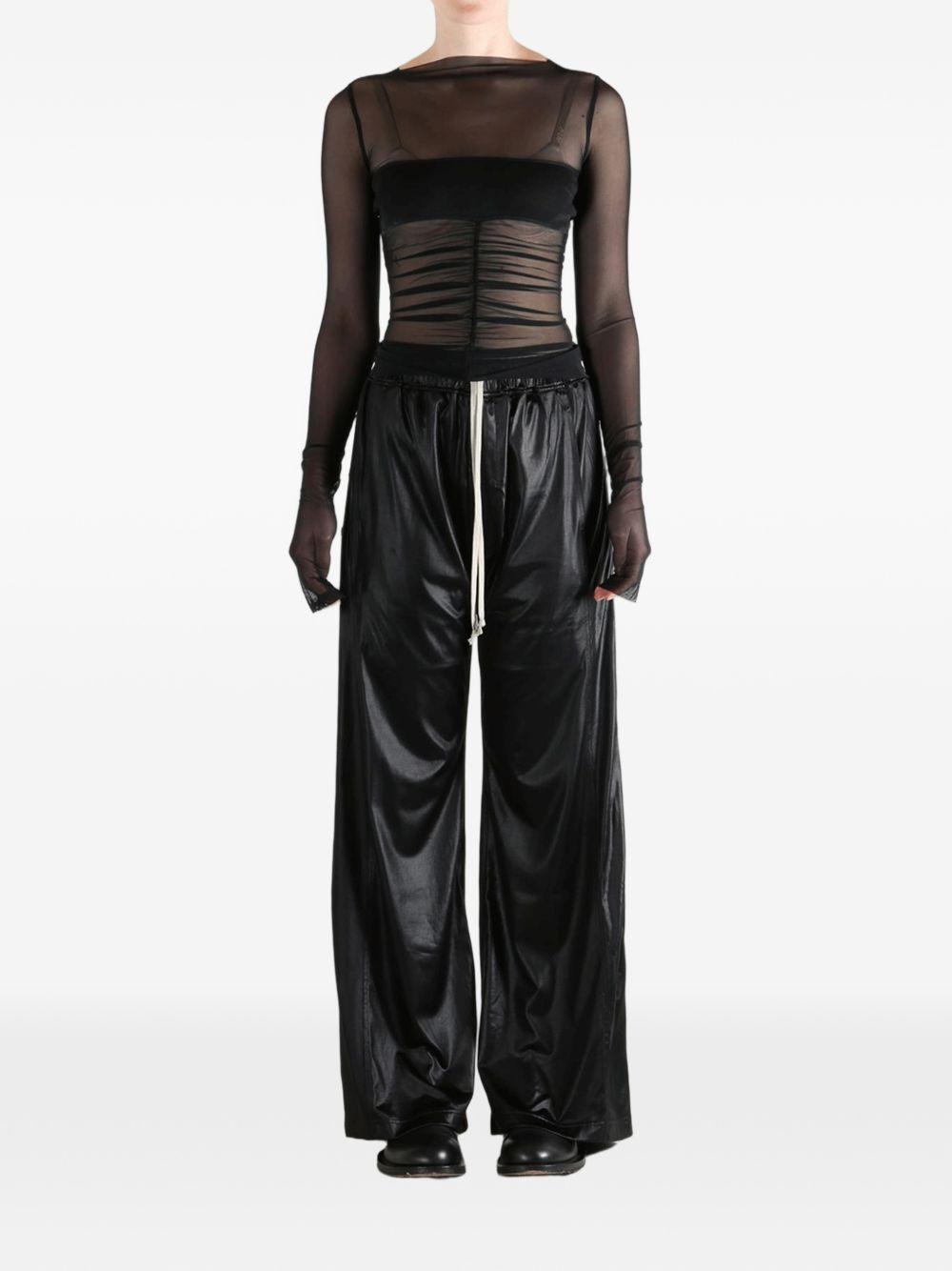 Top 'Temple' RO01F6274TUSRJA 09 BLACK RICK OWENS