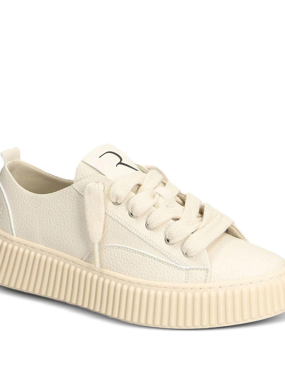 2019 Leather Sneakers 2019 BEIGE LEATHER RHUN