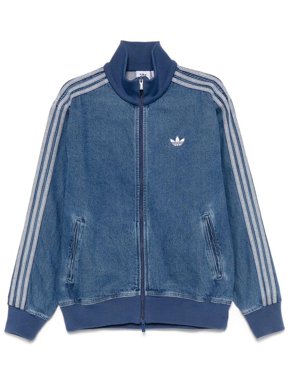 Track top Adicolor Denim Firebird JC6233 BLUE ADIDAS ORIGINALS