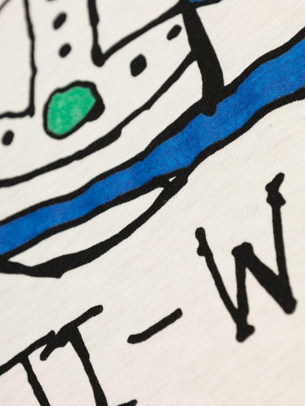 3G010021J001M A407 WHITE VIVIENNE WESTWOOD