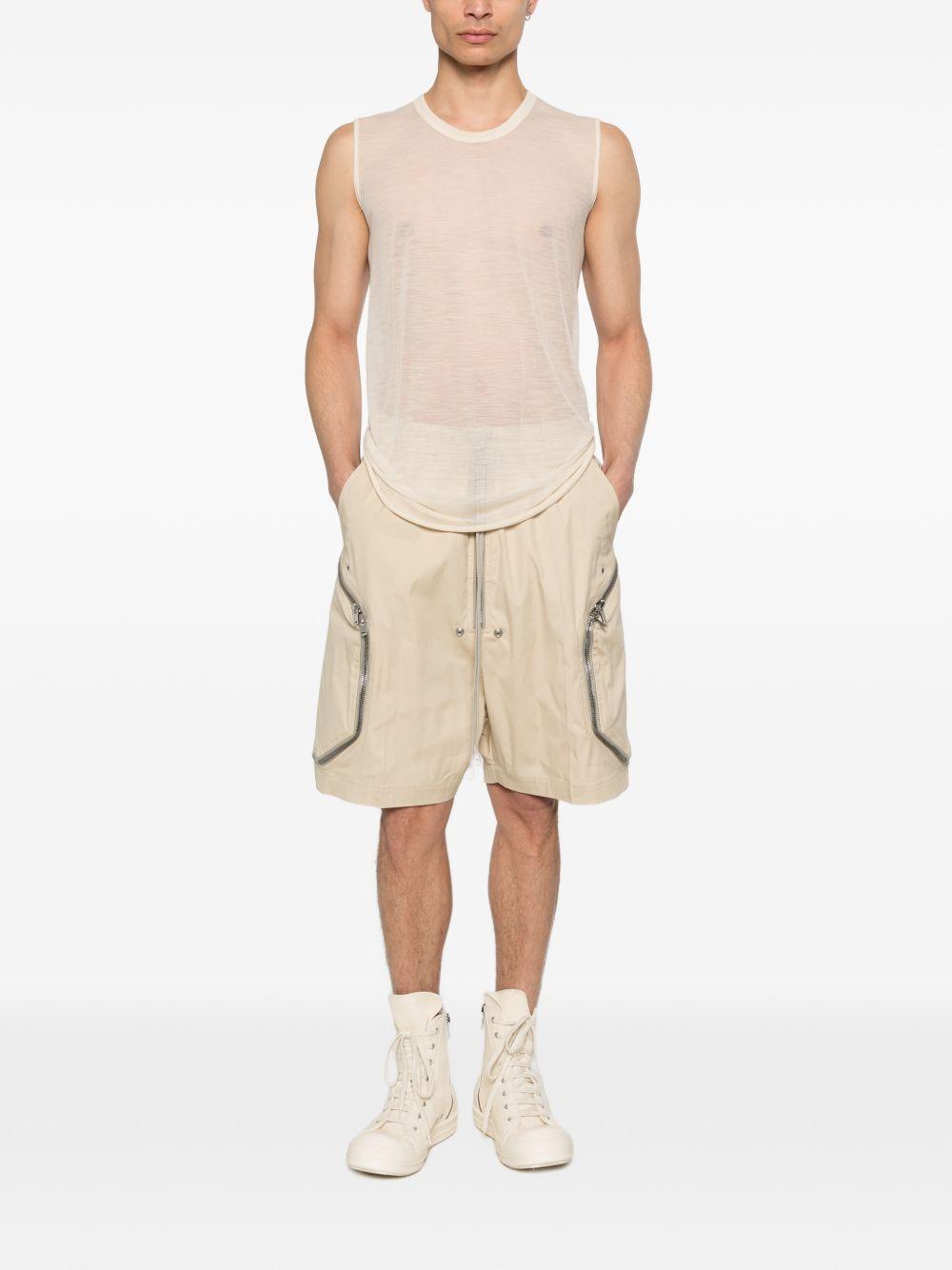 Heizer Bela Shorts RU01F2376TE 138 SAND RICK OWENS