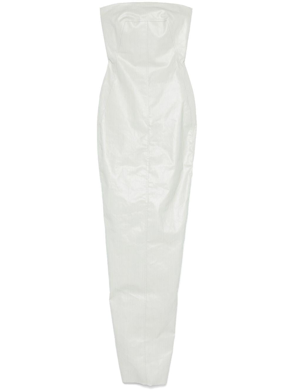 Bustier Gown maxi dress RP01E7524SCT 41 DINGE RICK OWENS