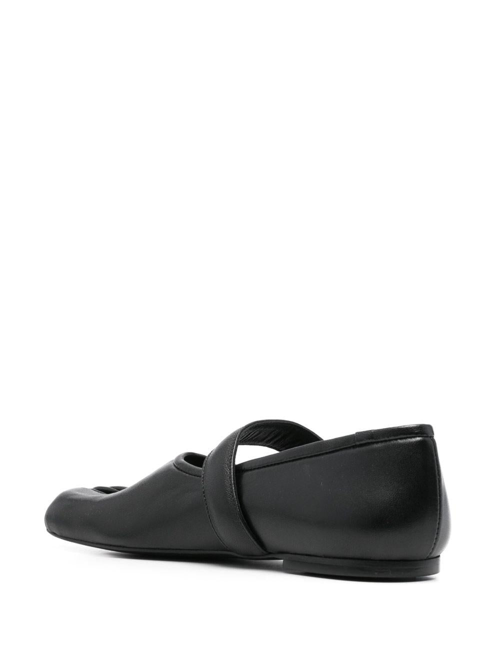 Five-Toe Ballerina Belt Flat COPSH73F6016 BLACK COPERNI