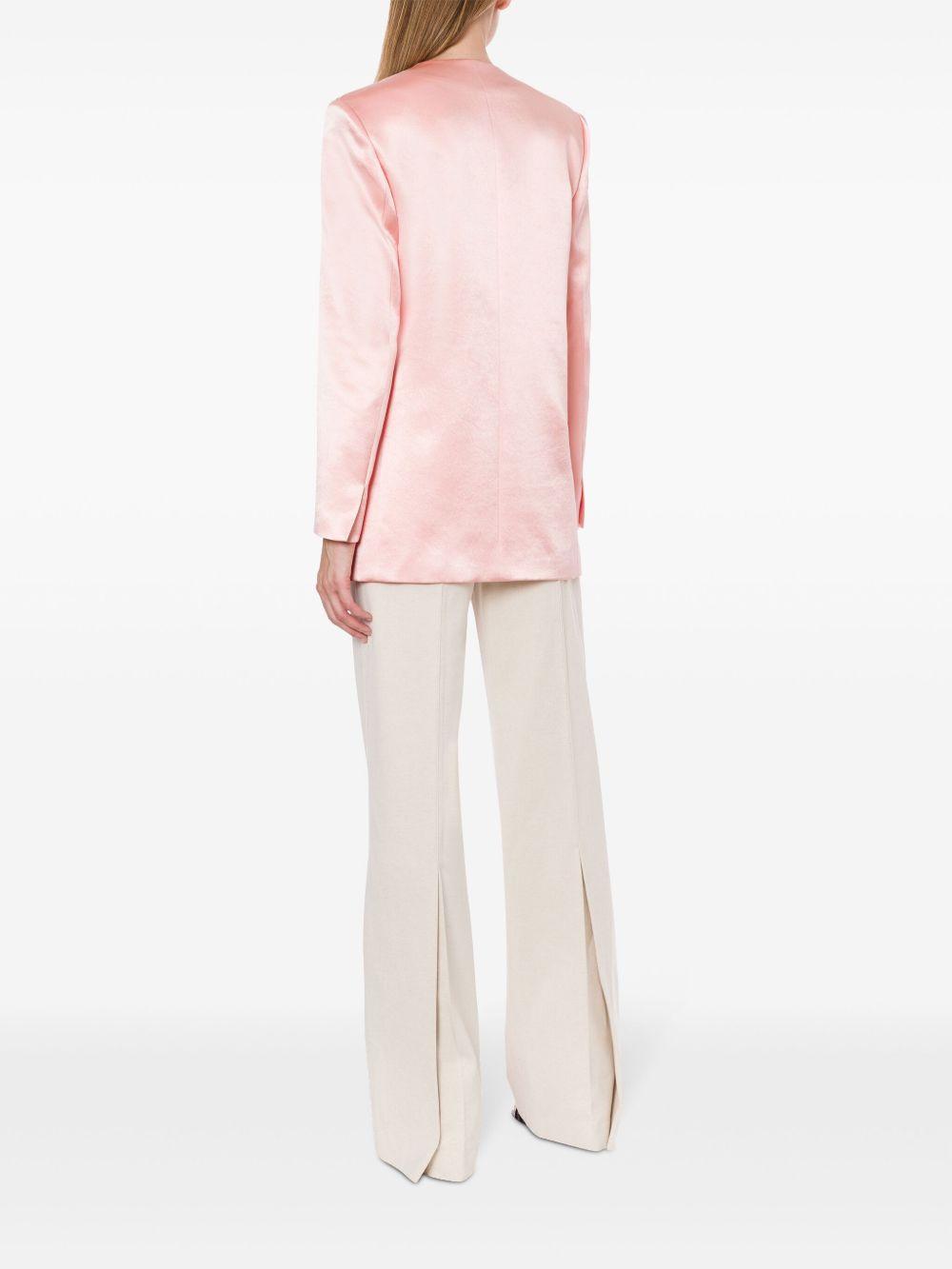 Blazer doppiopetto senza rever A05050723 0132 PINK PHILOSOPHY DI LORENZO SERAFINI