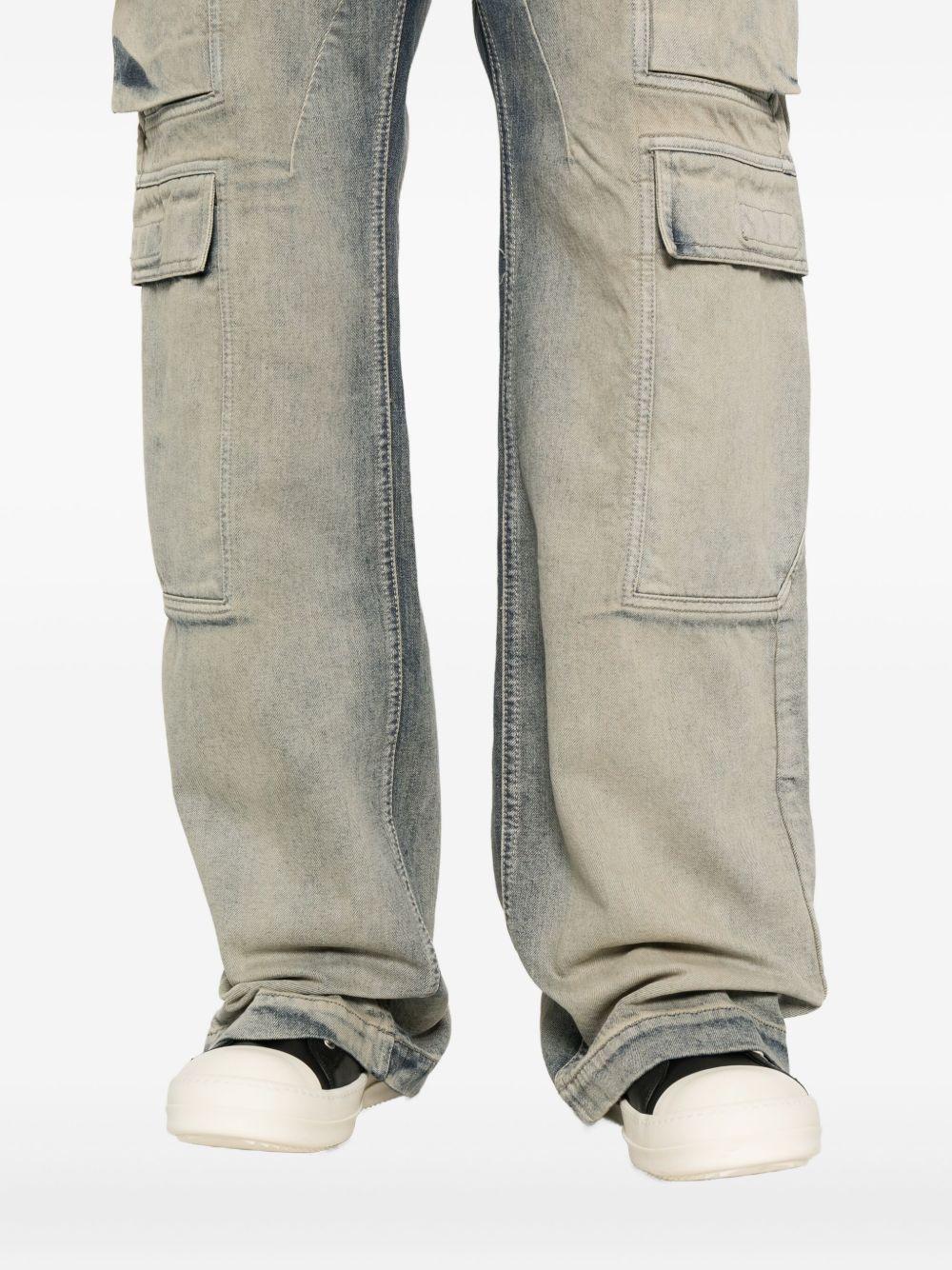 Concordians Double Cargo Jeans DU02E7361DMP 38 MINERAL RICK OWENS DRKSHDW