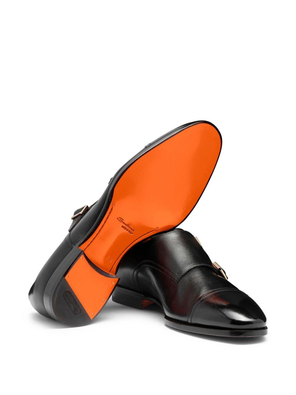 Mocassini doppia fibbia MCAD19027JC6BNTGN01 BLACK SANTONI