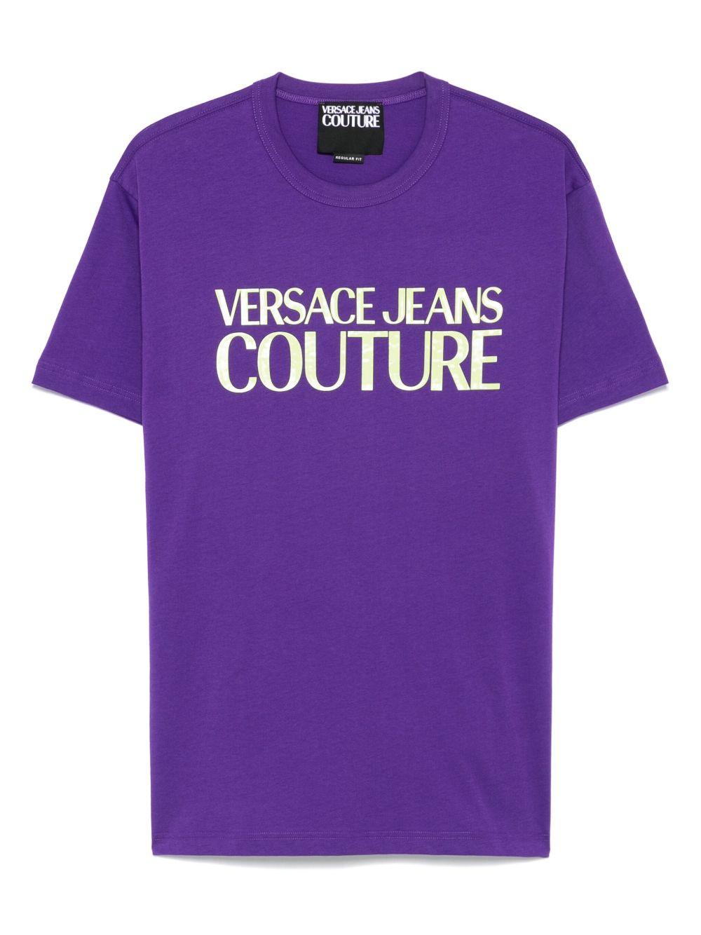 78GAHE05CJ00E 322 IRIS PURPLE VERSACE JEANS COUTURE