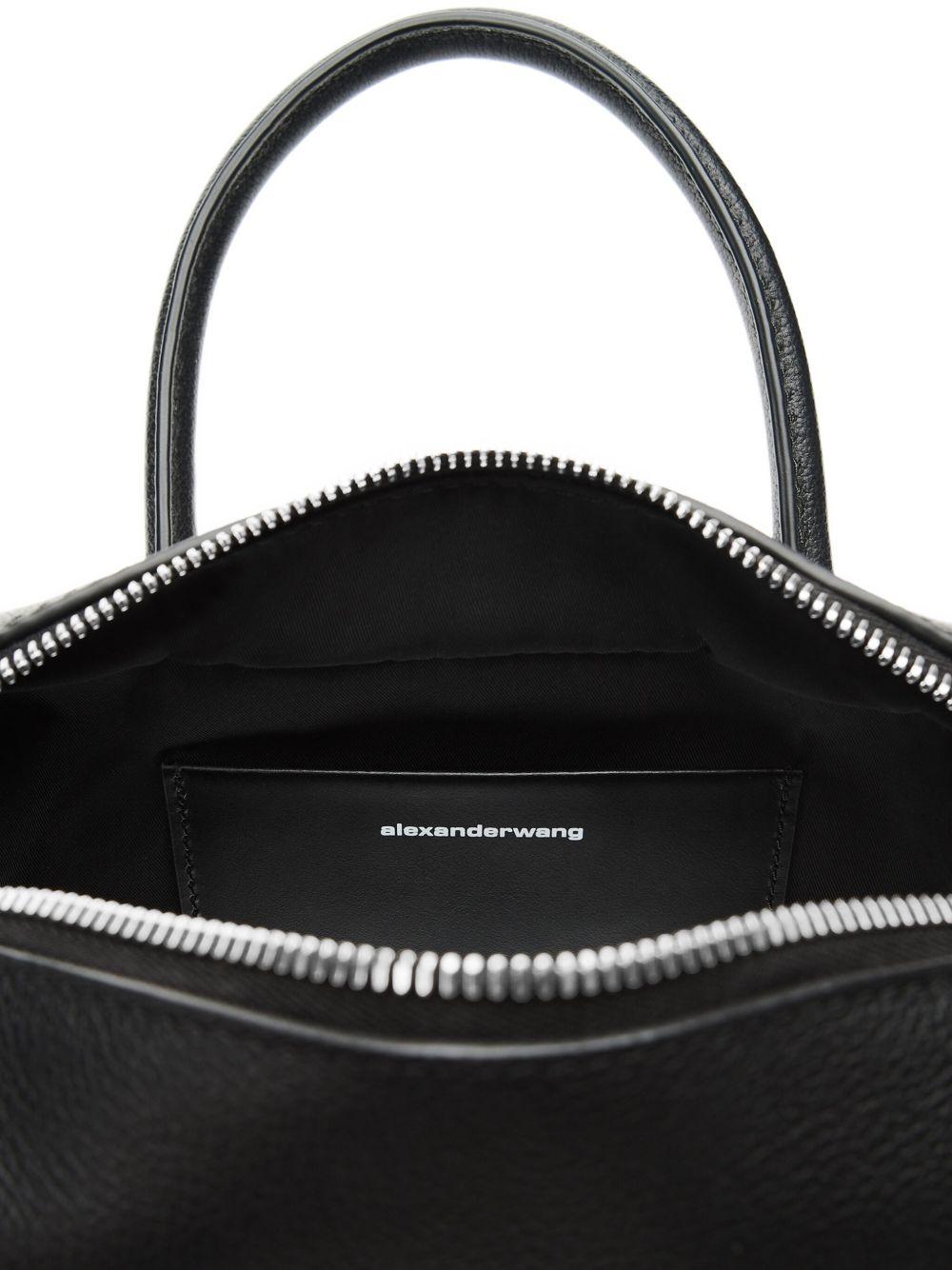 Borsa a Mano Roux Piccola in Pelle Nera 20425R12L 001 BLACK ALEXANDER WANG