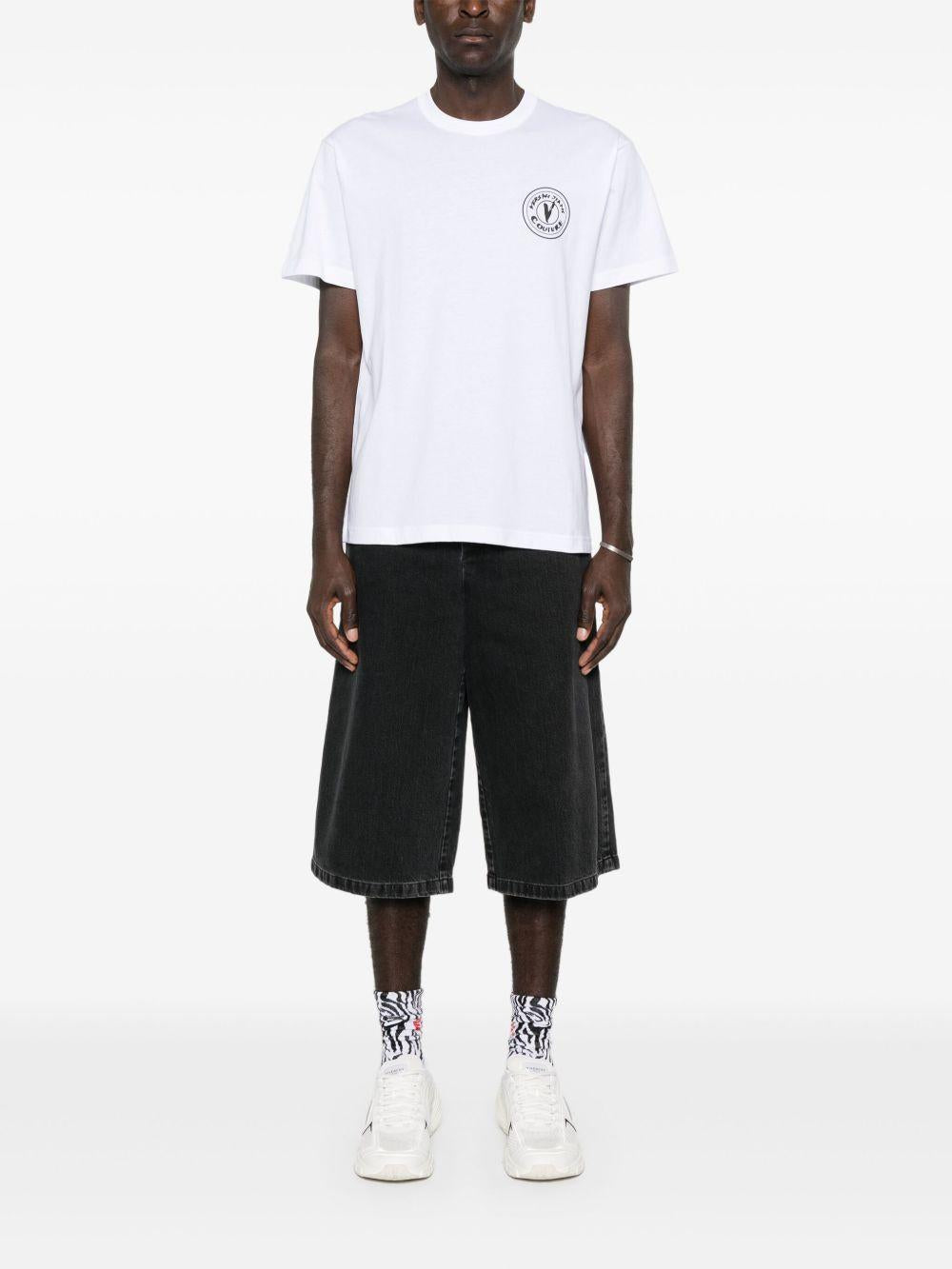 78GAHE07CJ00E 003 WHITE VERSACE JEANS COUTURE