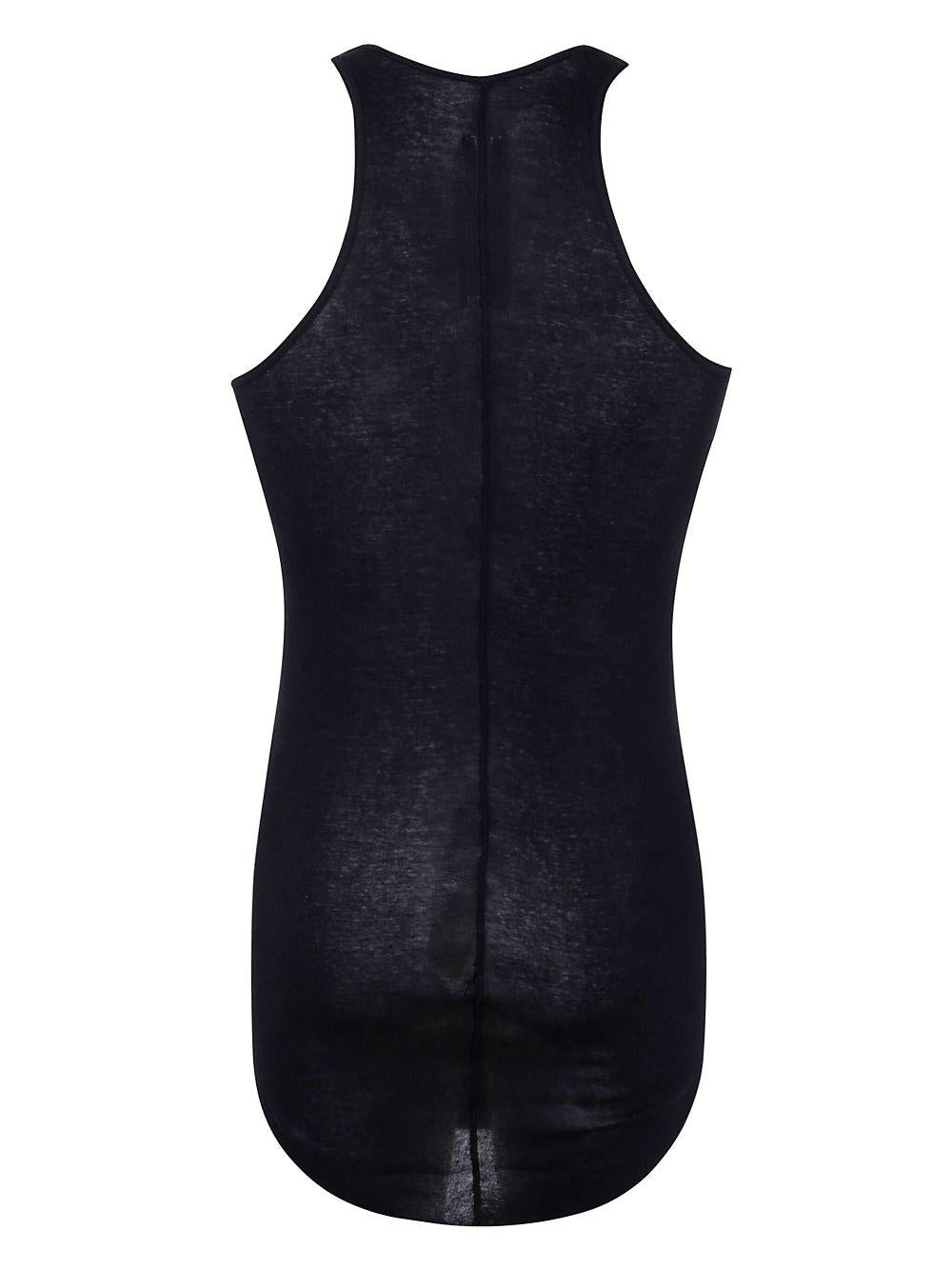 Basic rib tank RU01E5150MR 09 BLACK RICK OWENS
