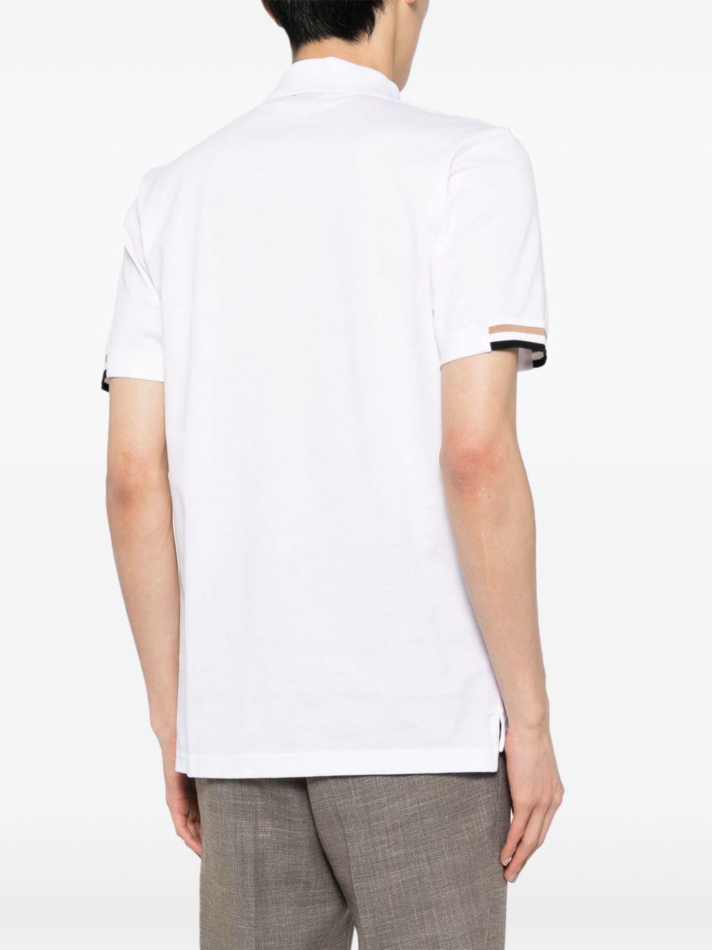 Polo 50467113 100 WHITE BOSS