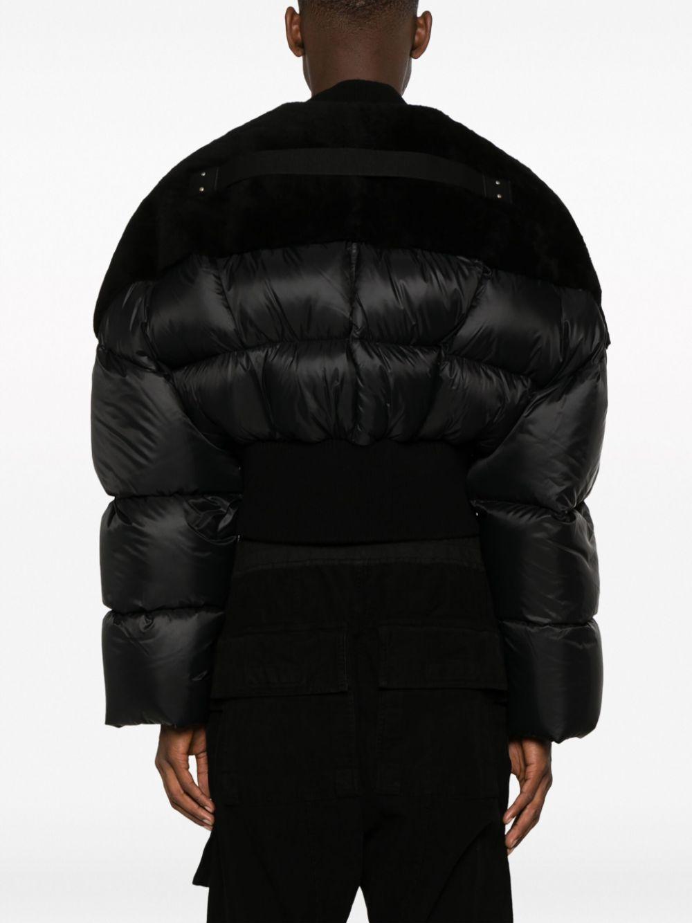 RR02C7716LSHON3 09 BLACK RICK OWENS