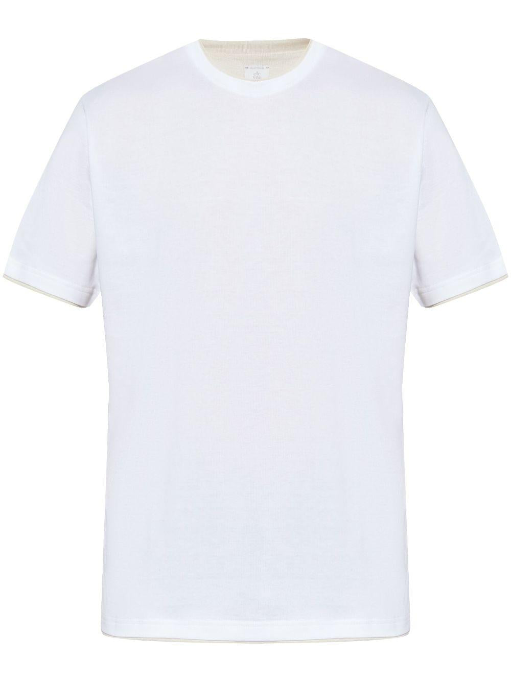 T-shirt K75TSHJ01TES0K265 0102 BIANCO ELEVENTY