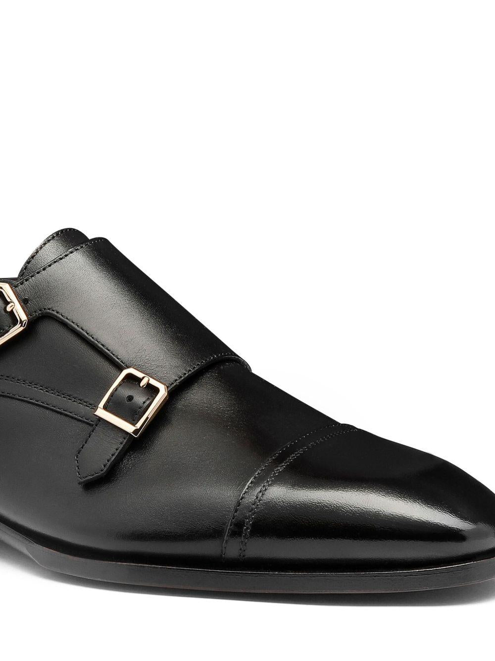 Mocassini doppia fibbia MCAD19027JC6BNTGN01 BLACK SANTONI