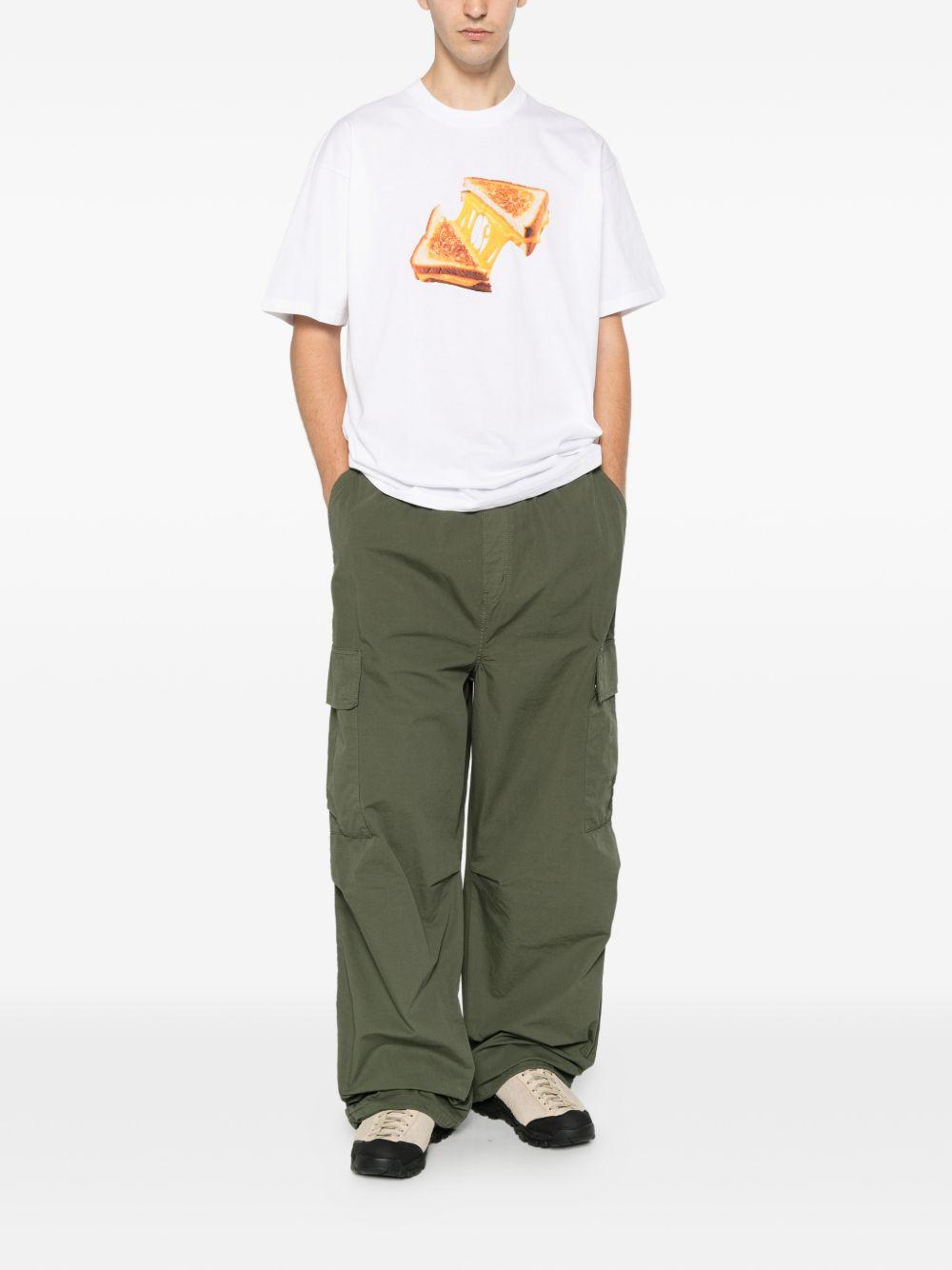 Maglietta Cheese Toast I036882 02XX WHITE CARHARTT WIP