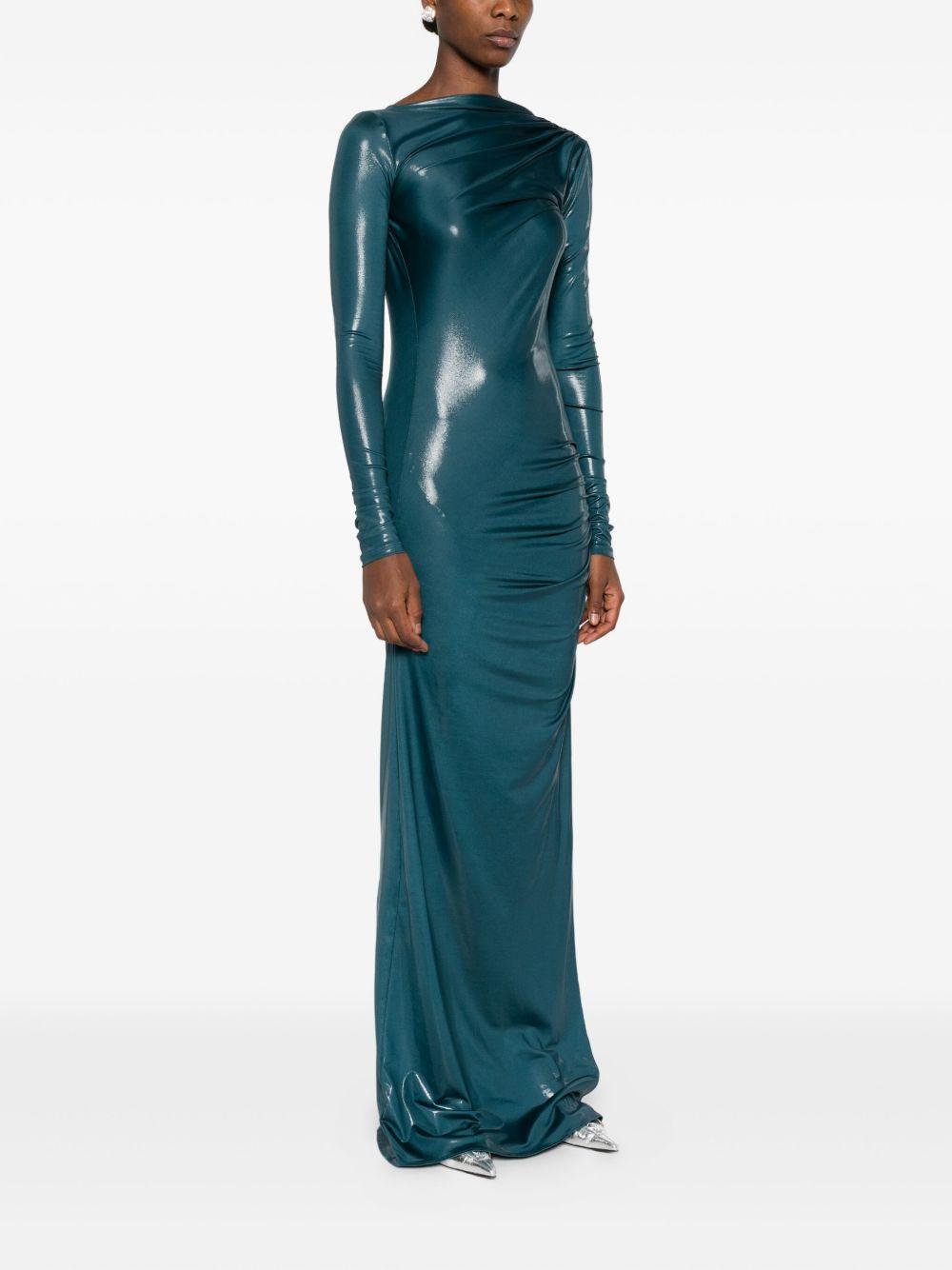 Sophie Maxi Dress T180129CTJP154 445 TEAL THE ANDAMANE