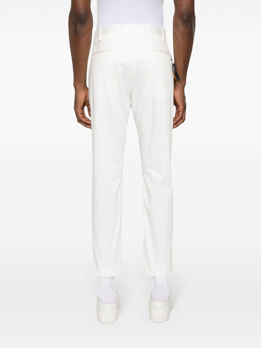 Dieci Pantalone in cotone luxury COASX0Z00FWDNU68 0010 BIANCO PT TORINO