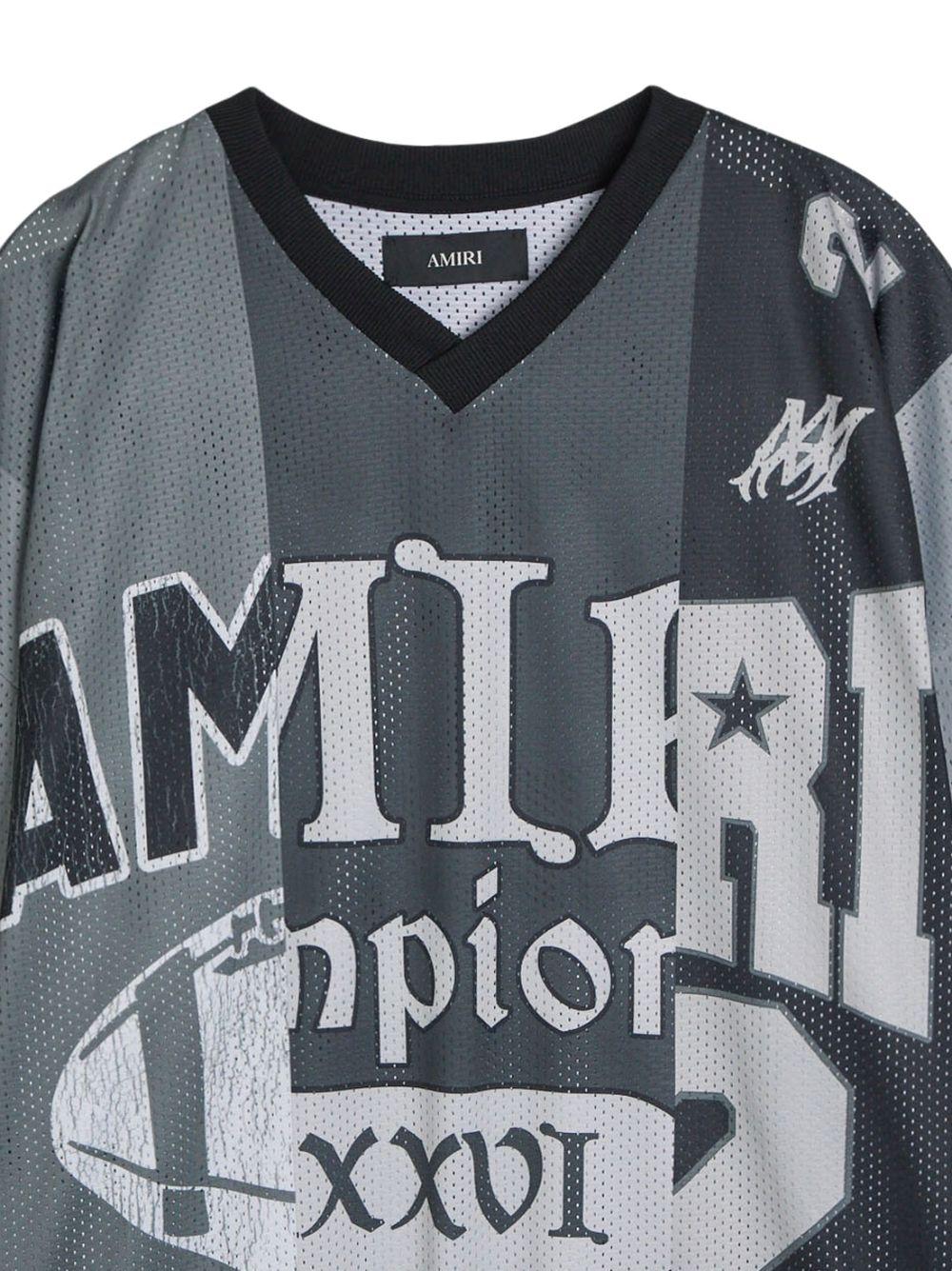 Spliced Oversized Tee AMTOJR1011 001 AMIRI