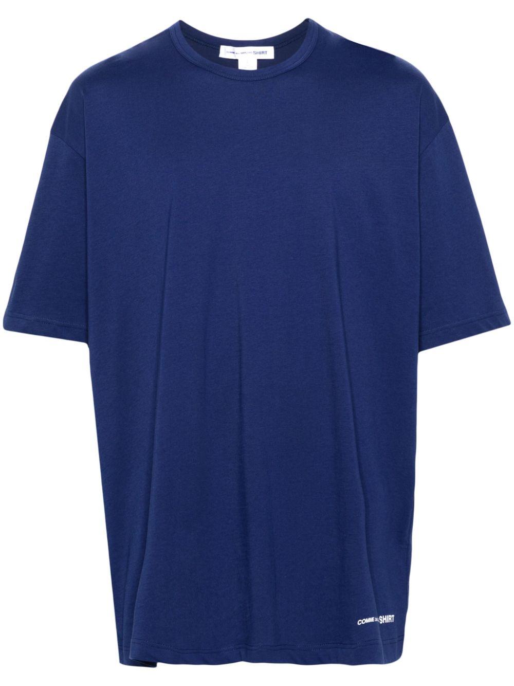 FMT021S24 2 NAVY COMME DES GARCONS SHIRT