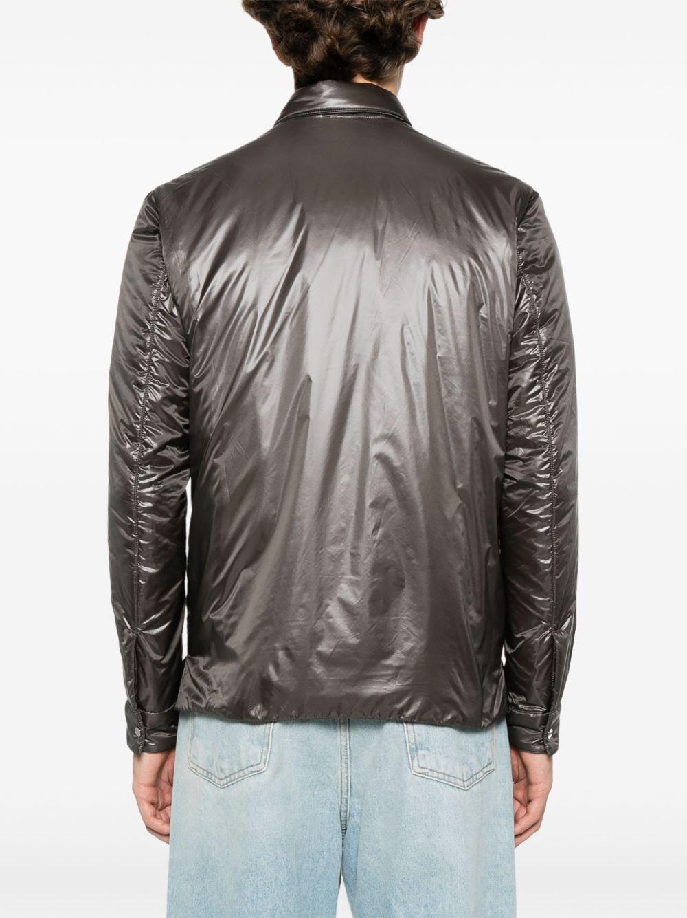 Shacket in Nylon Ultralight GI000490U12017Z 9480 Grigio HERNO