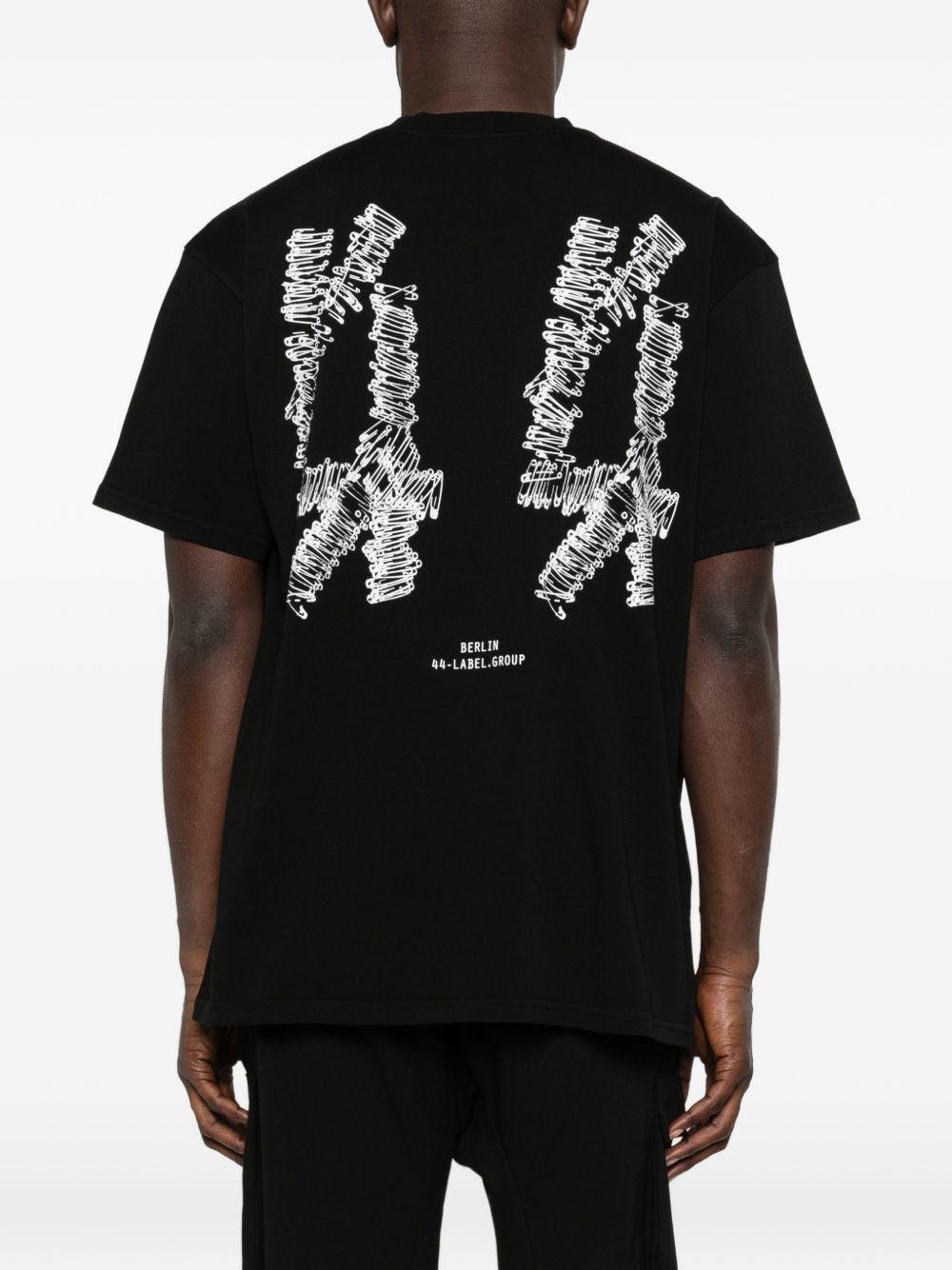 PINS TEE B0030556FA706 P783 BLACK 44 LABEL GROUP