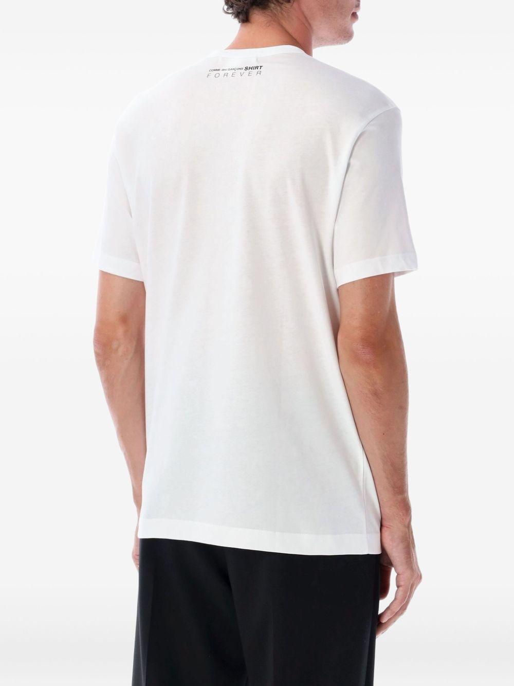 FZT004PER 4 WHITE COMME DES GARCONS SHIRT